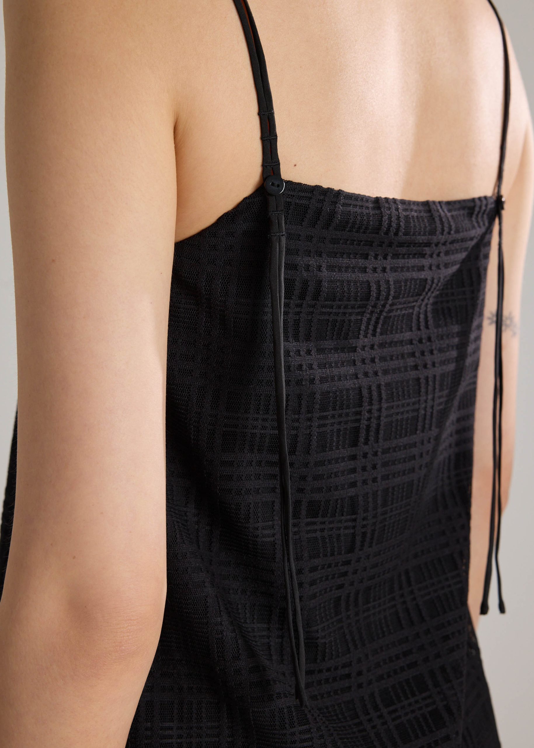 Sheer Check Camisole - Image 5