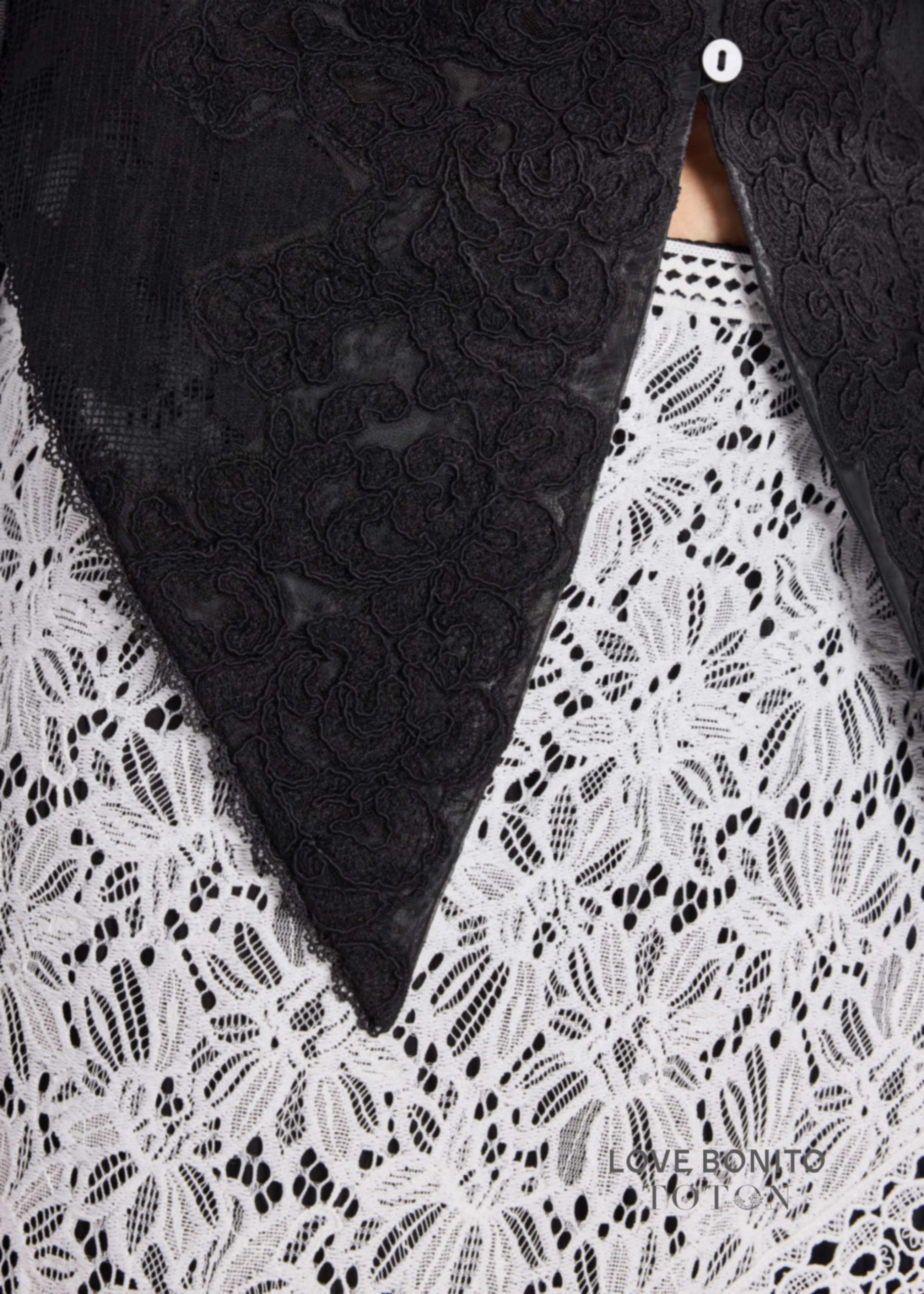 Love, Bonito x TOTON Lace Kebaya Vest - Image 6