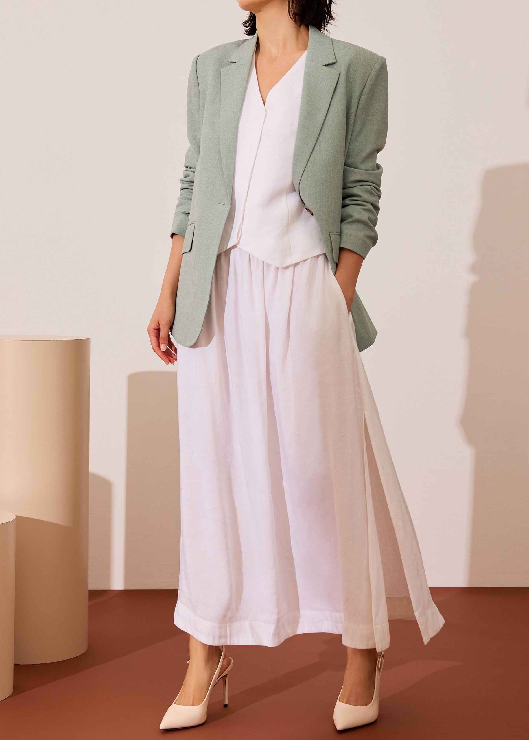 RuchedReady® Rachel Melange Blazer - Image 14