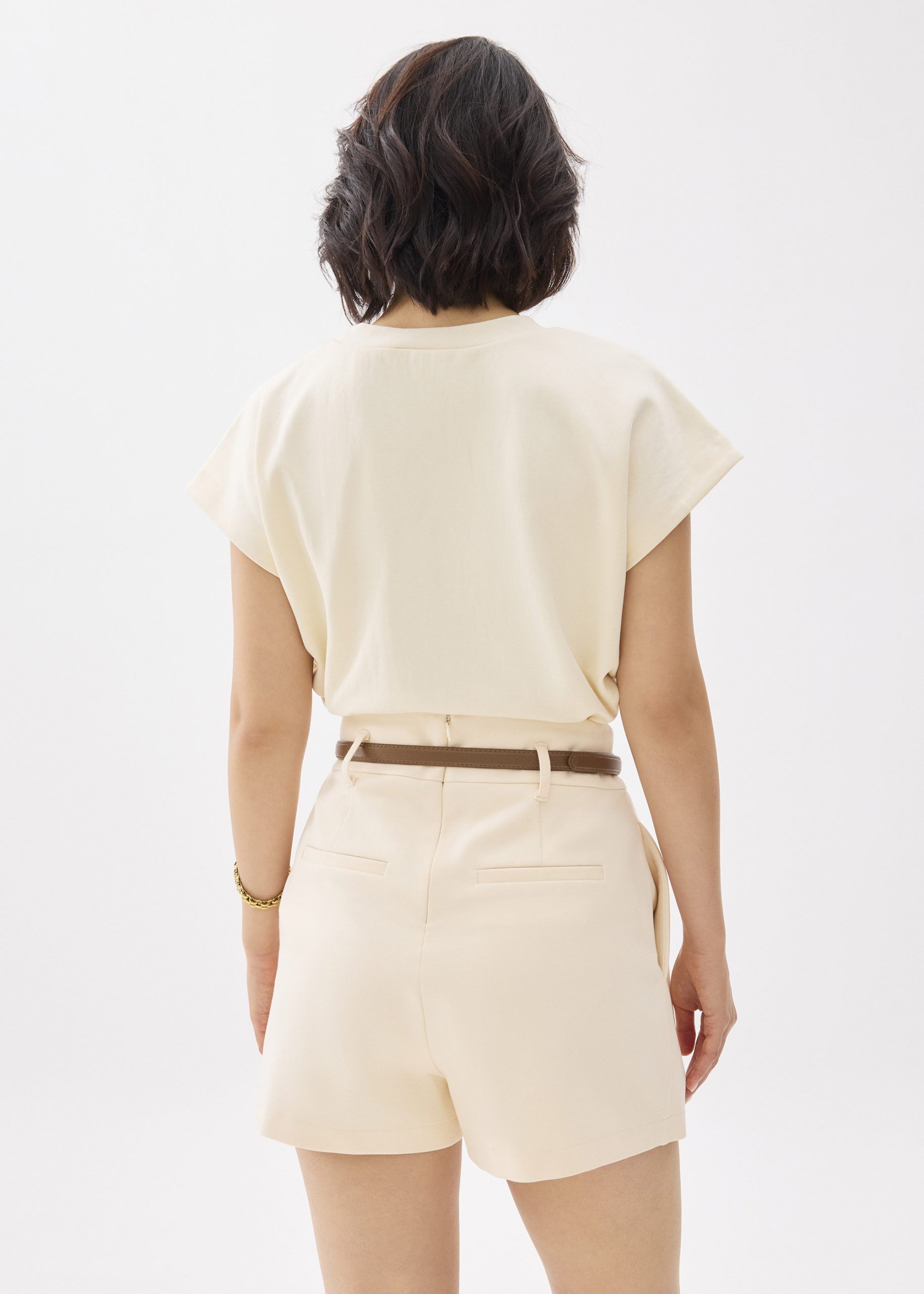 Belted A-line Skort - Image 5