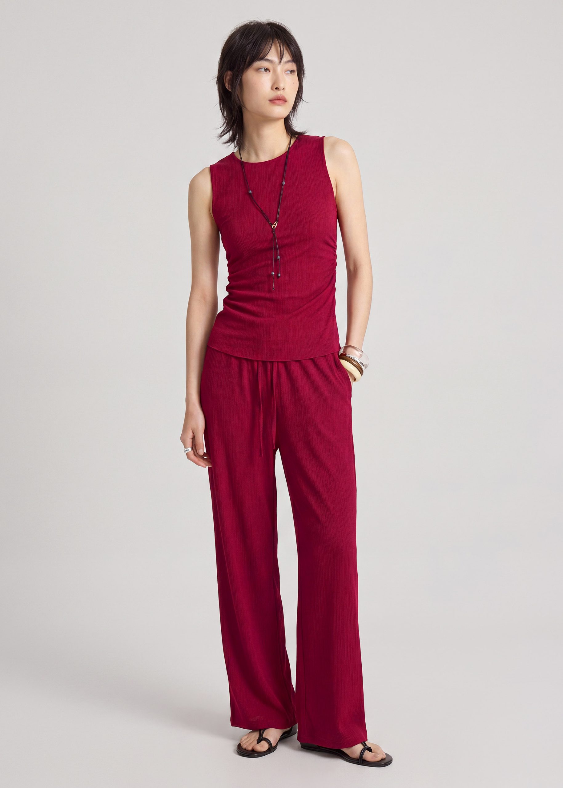 Crinkled Jersey Tank - Image 17