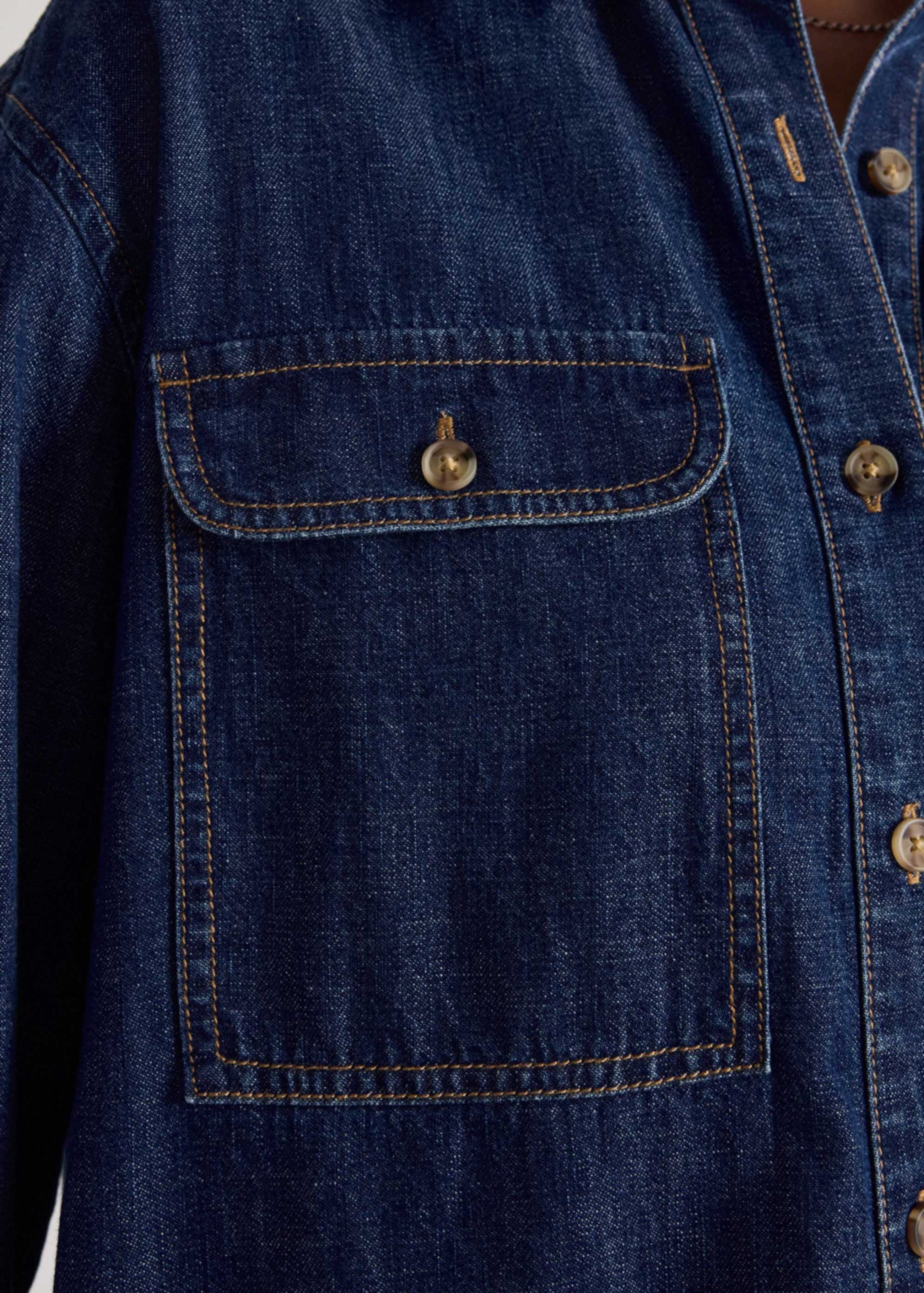 Oversized Denim Shirt - Image 8