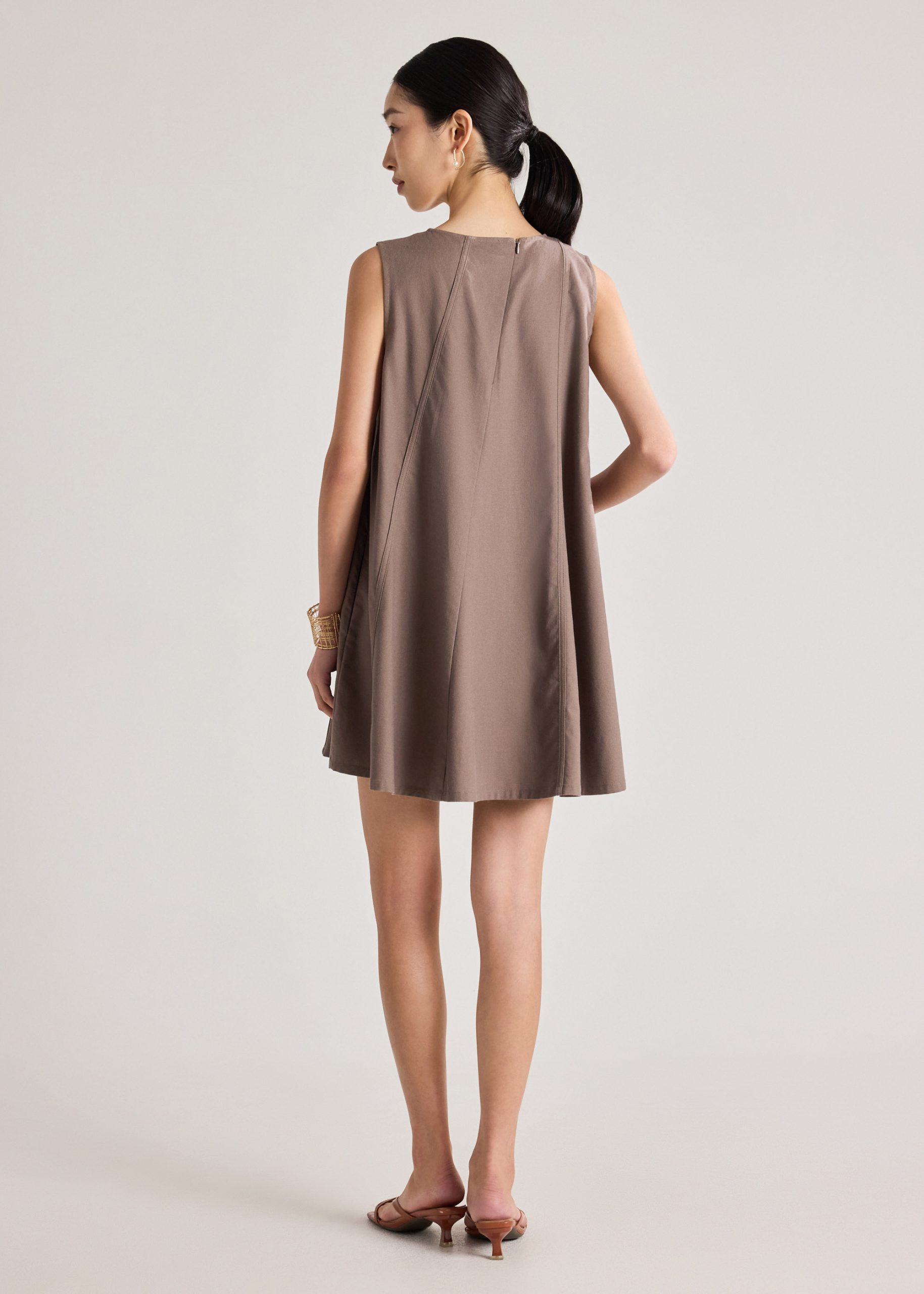 Flare Mini Dress - Image 11