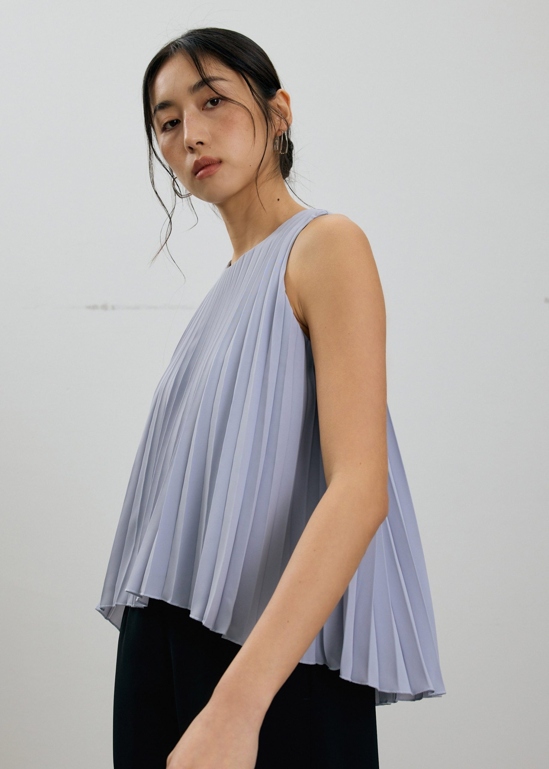 Wei Sunray Pleated Trapeze Shell Top - Image 14
