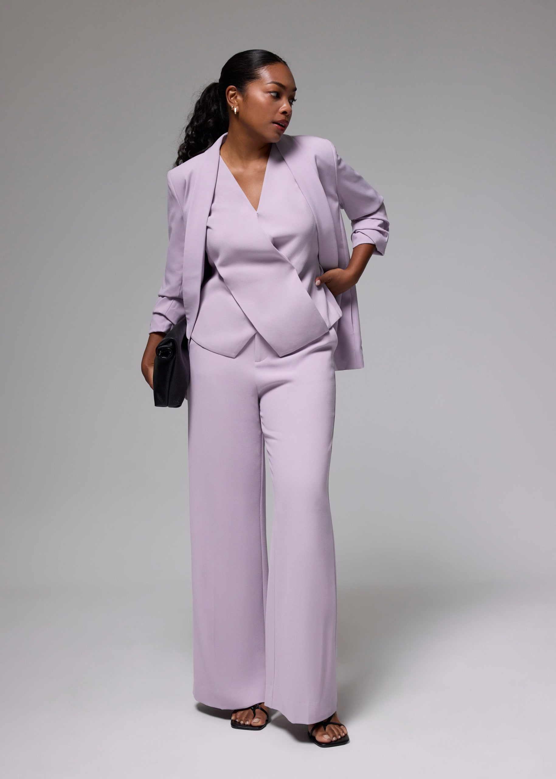 Mae Tailored Cross Over Top - Image 30
