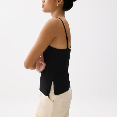 Kendra Contour Knit Camisole Top