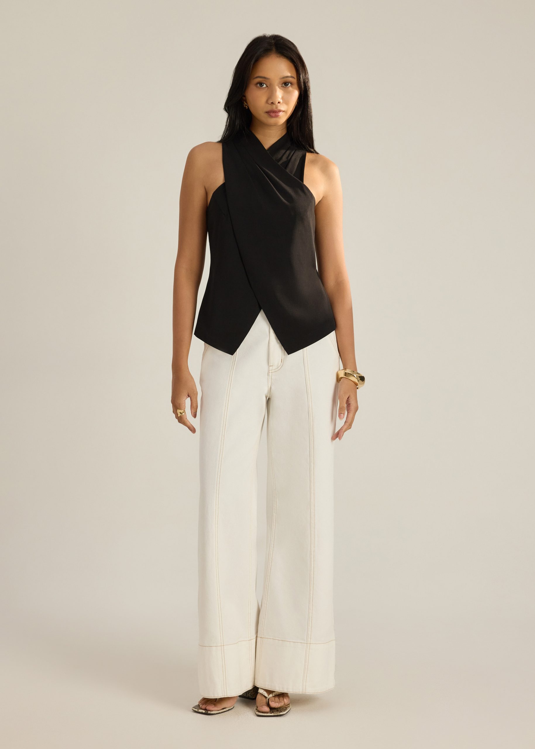 Eva Melange Halter Top - Image 3