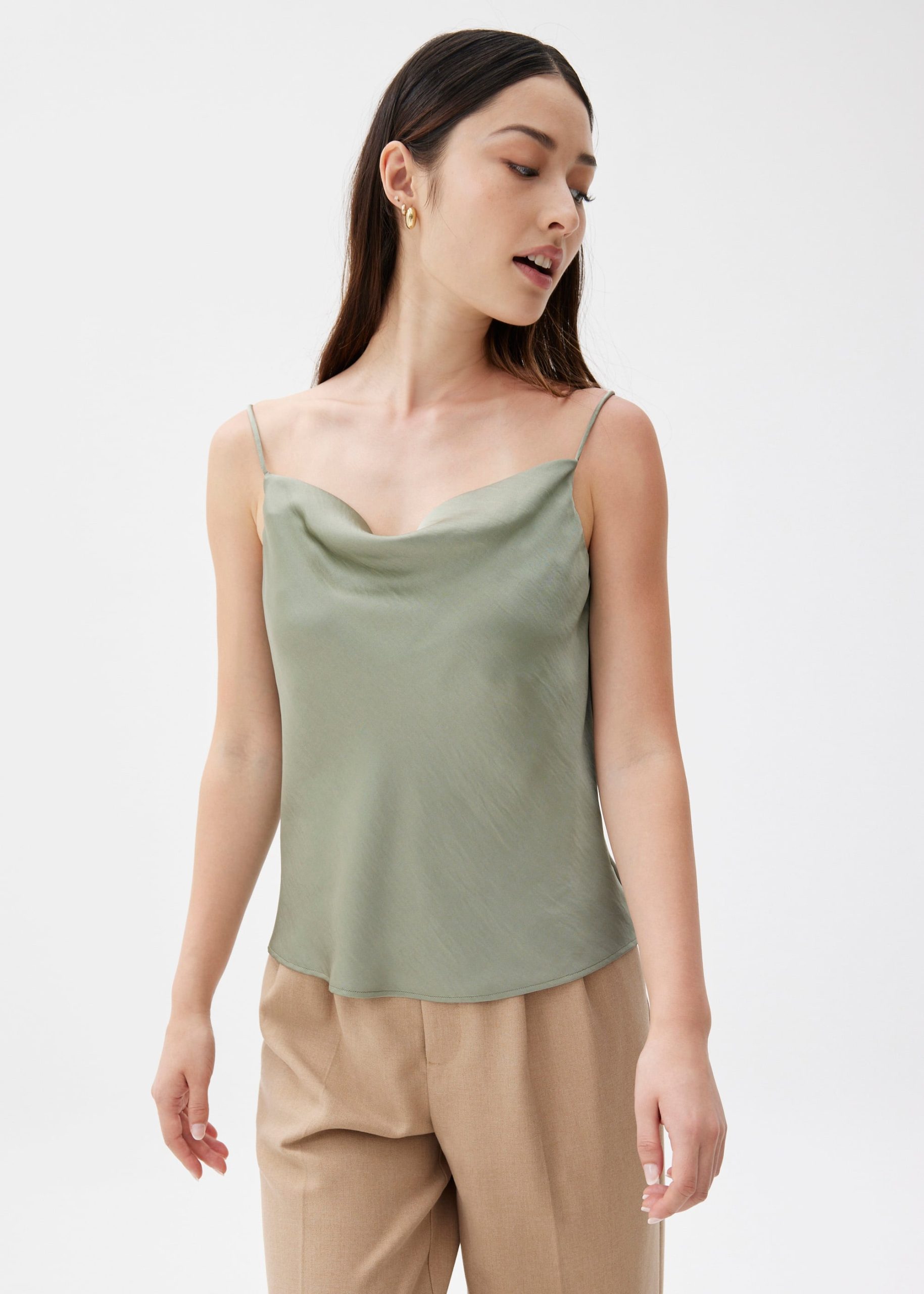 Sophia Cowl Neck Camisole Top - Image 22