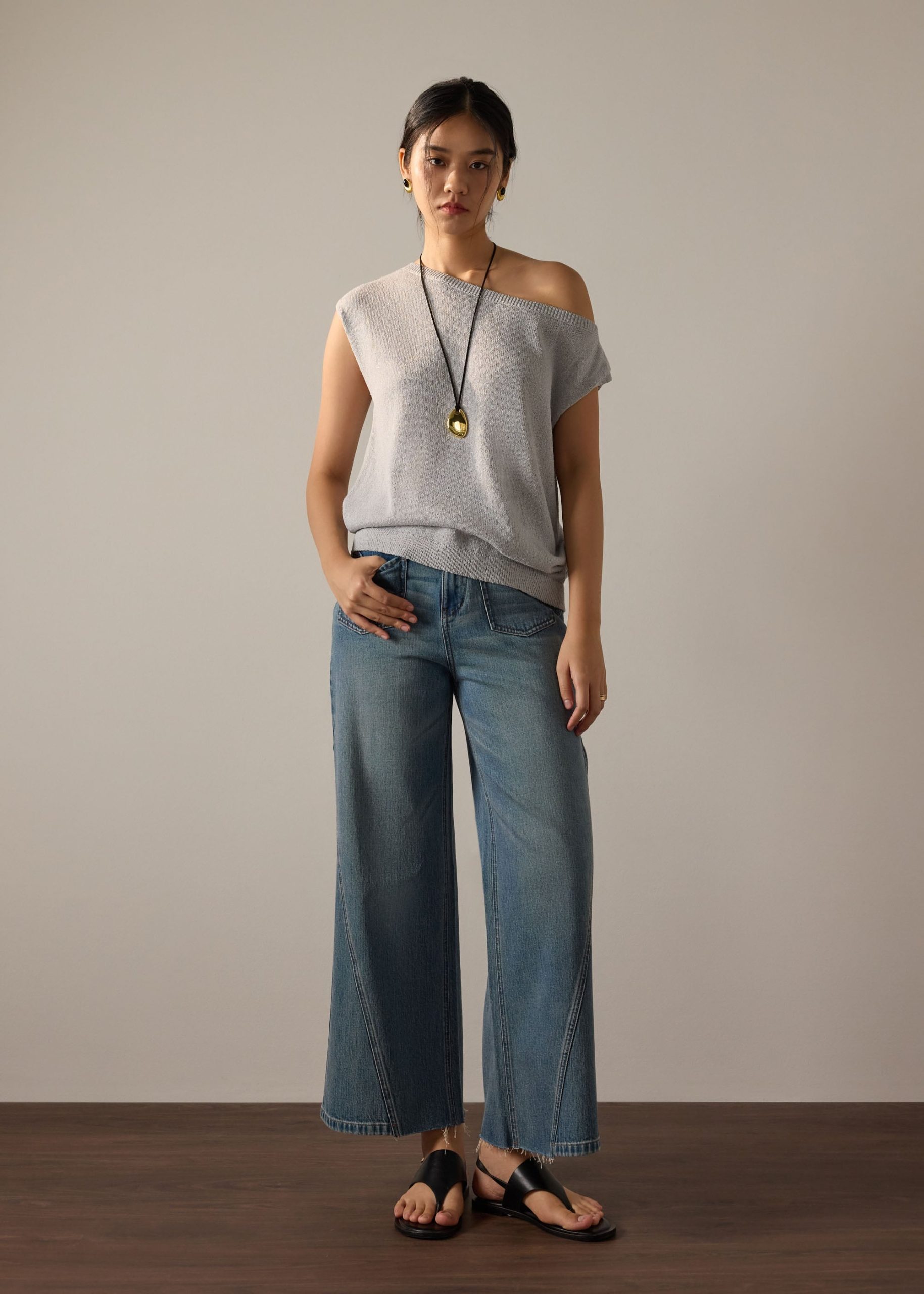 Knit Relaxed Long Top