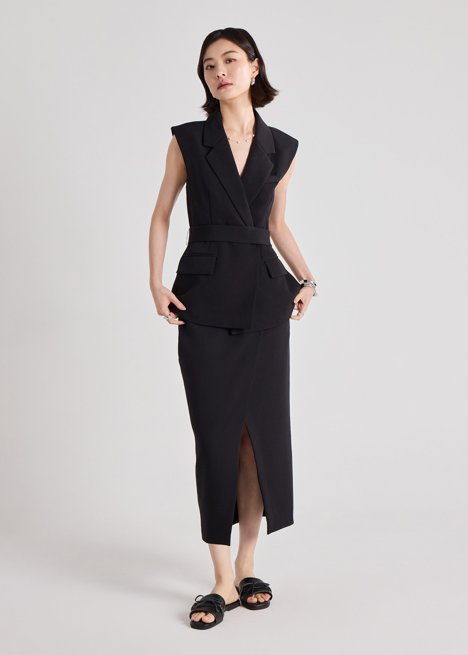 Kirana Long Vest - Image 8