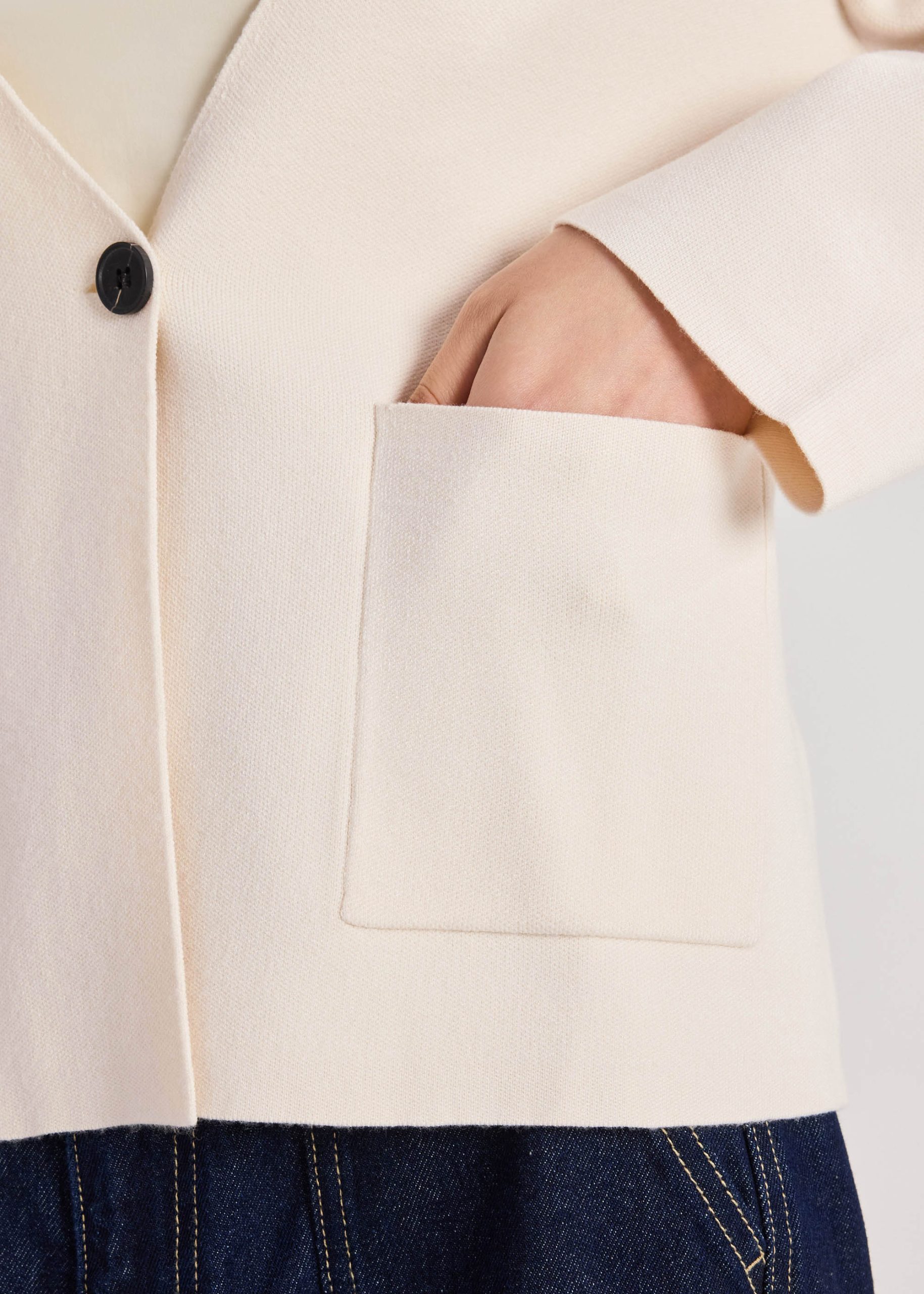 Knit Long Cardigan - Image 11