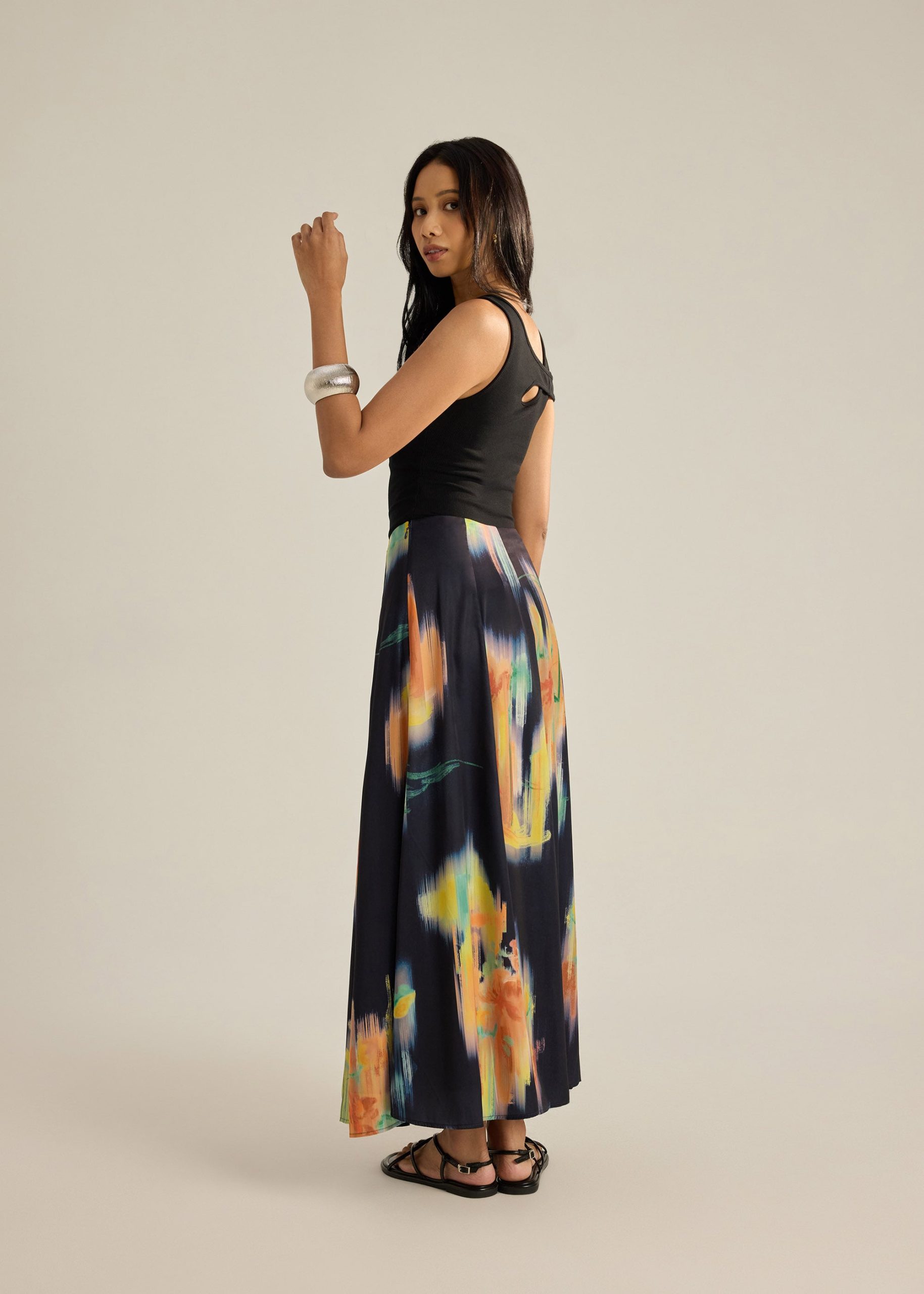Flare Skirt in Summer Haze - Image 15
