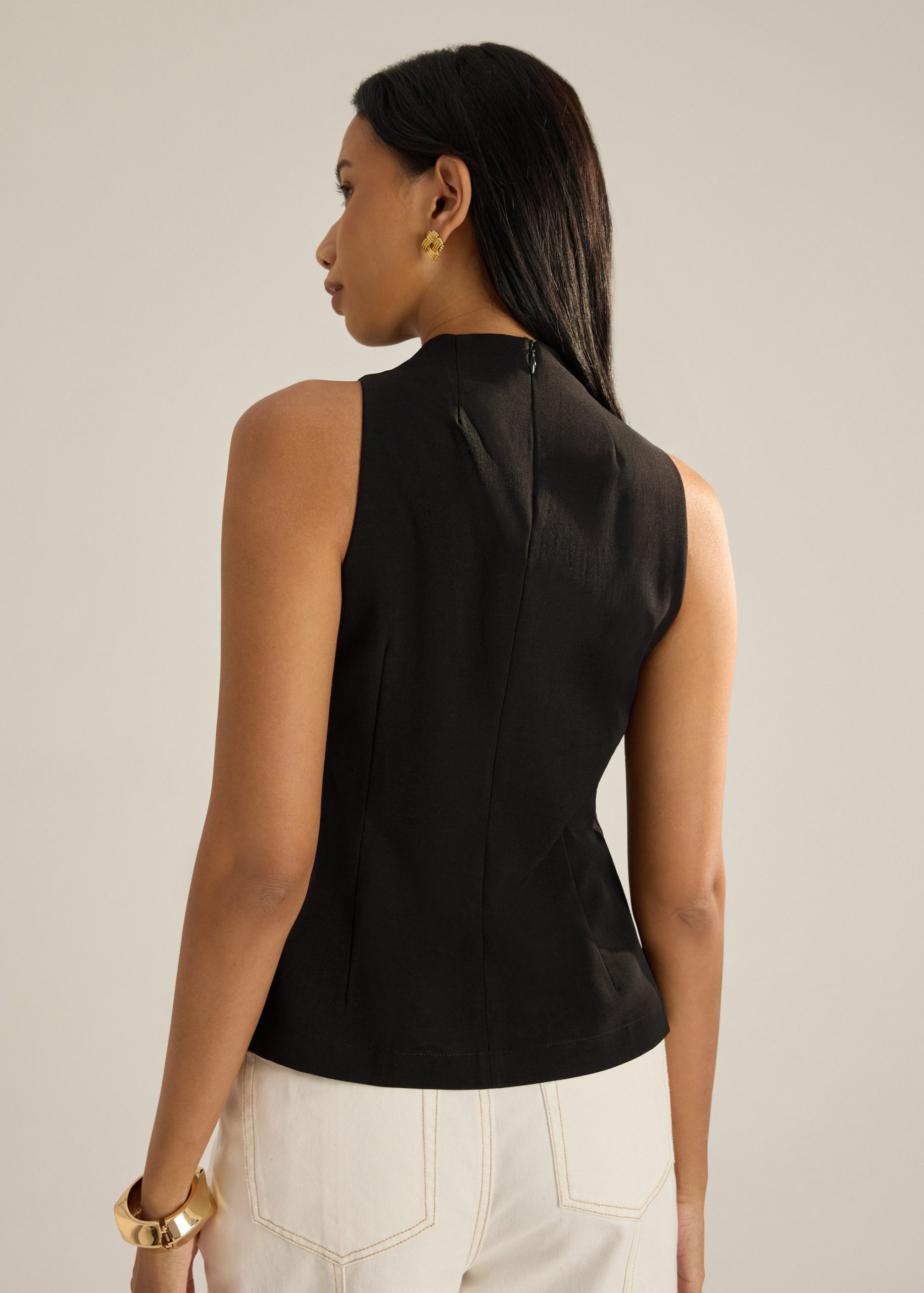 Eva Melange Halter Top - Image 6