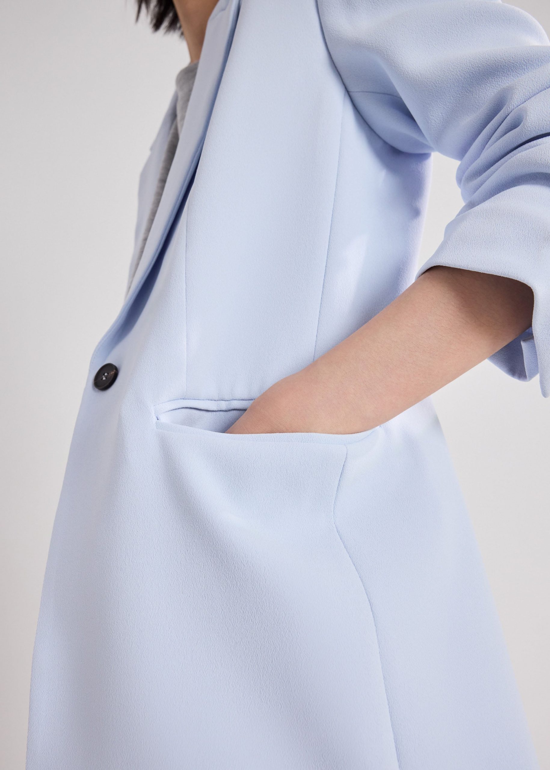 Rachel RuchedReady® Crepe Blazer - Image 17