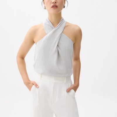 Linen Halter Top