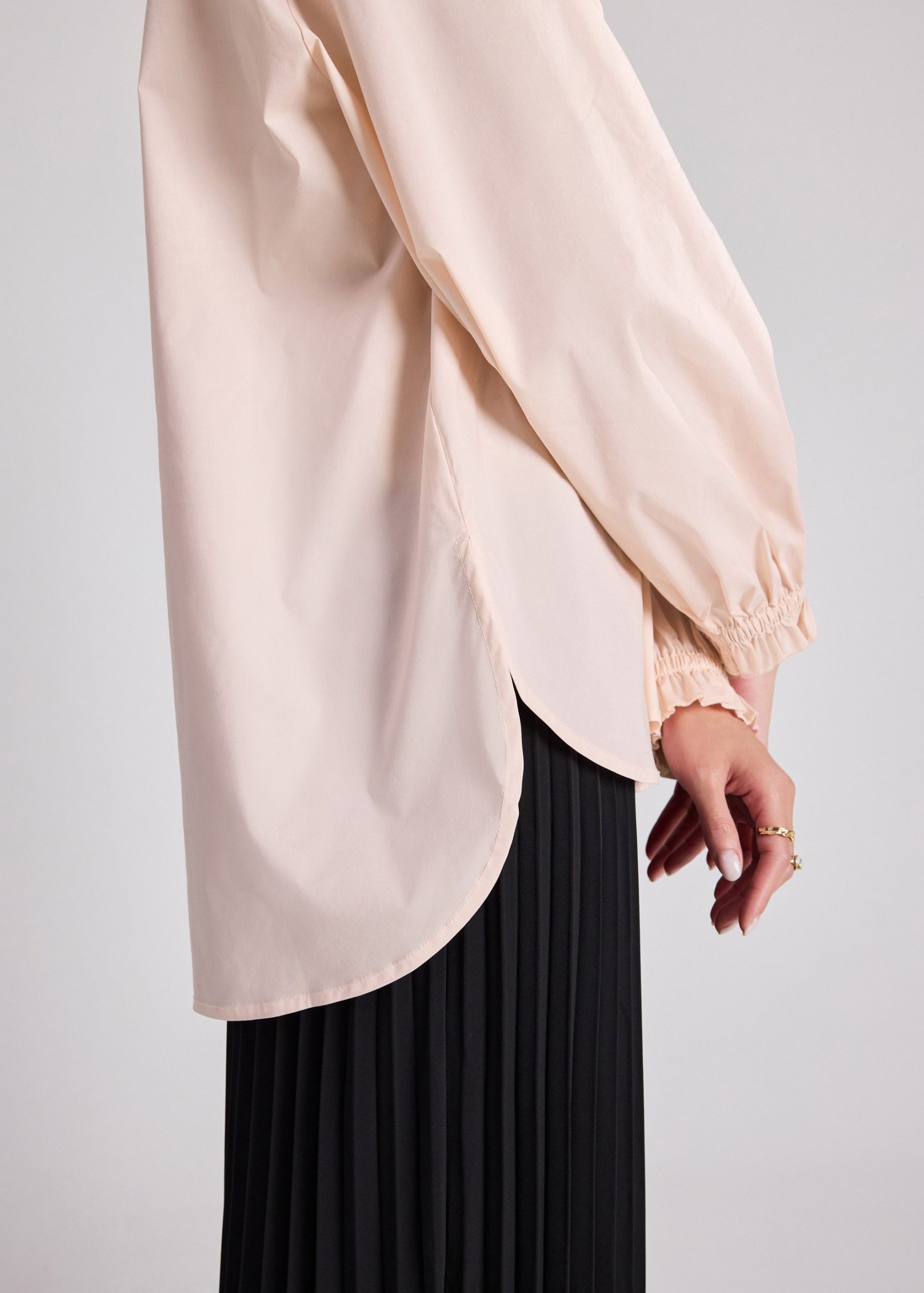 Oversized Puff Sleeve Shirt - Image 12