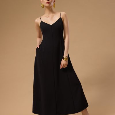 BraFree by LB Mara Panelled A-line Maxi Dress