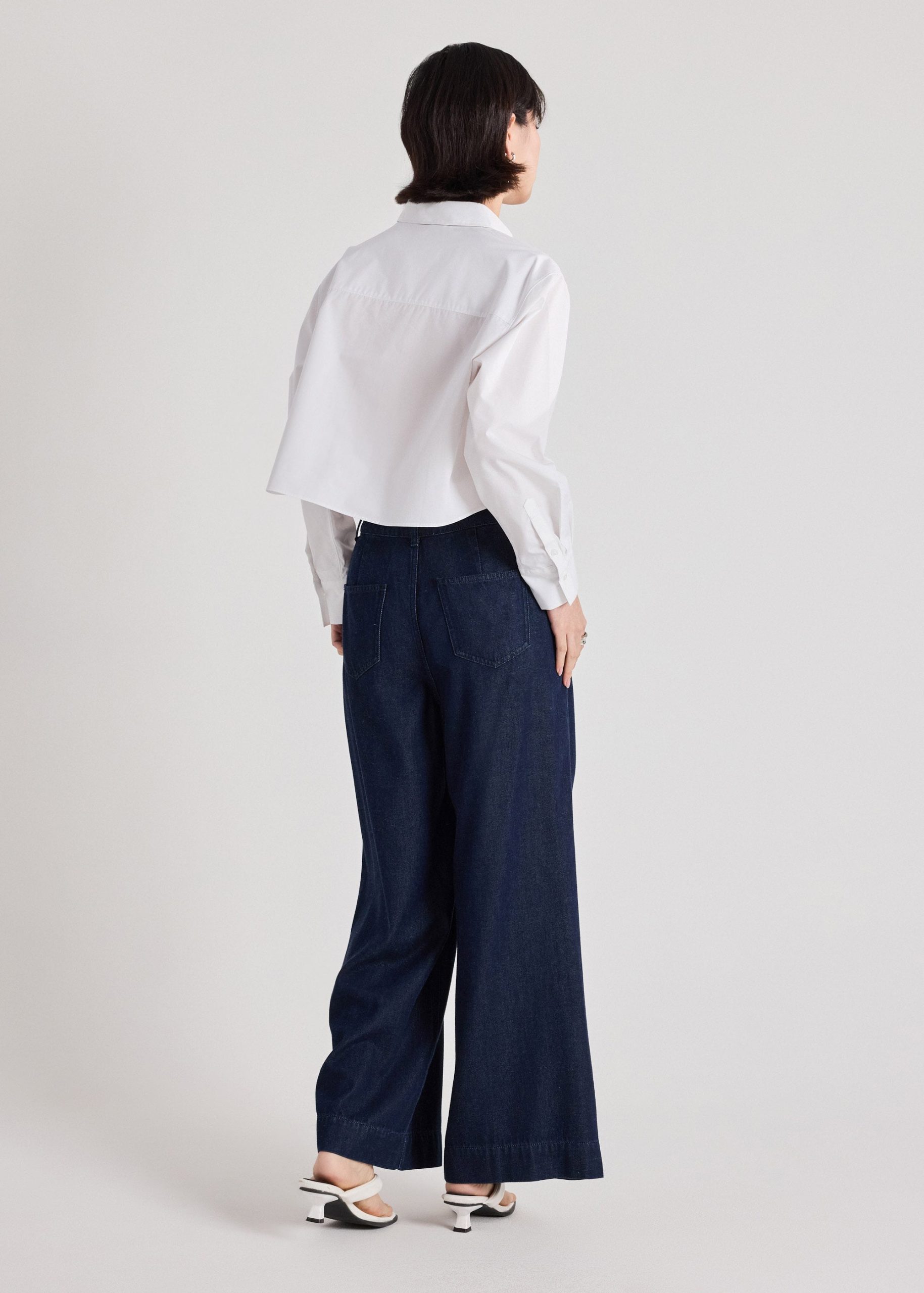 Riley RuchedReady® Crop Shirt - Image 10