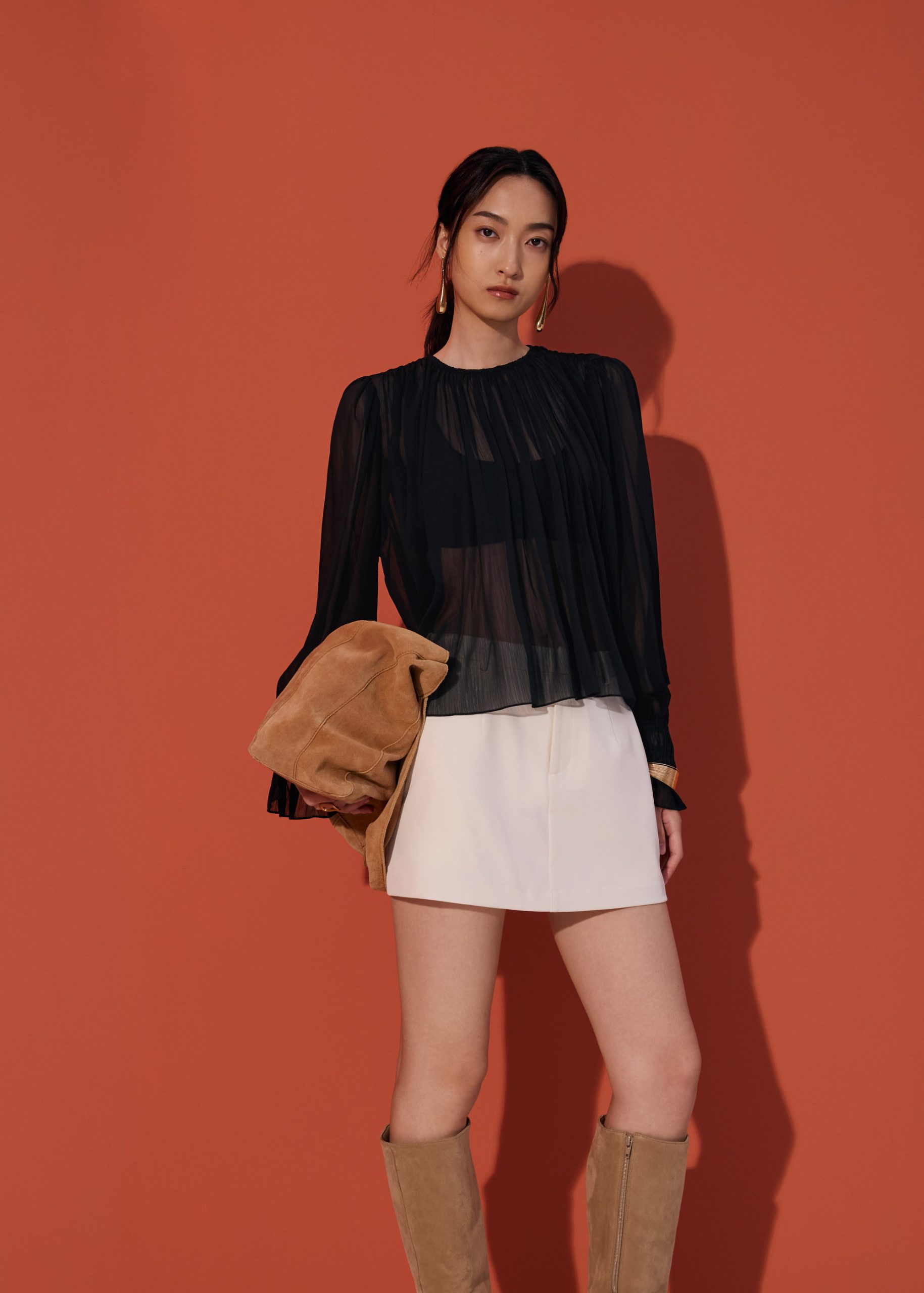 Sheer Poet Blouse - Image 7