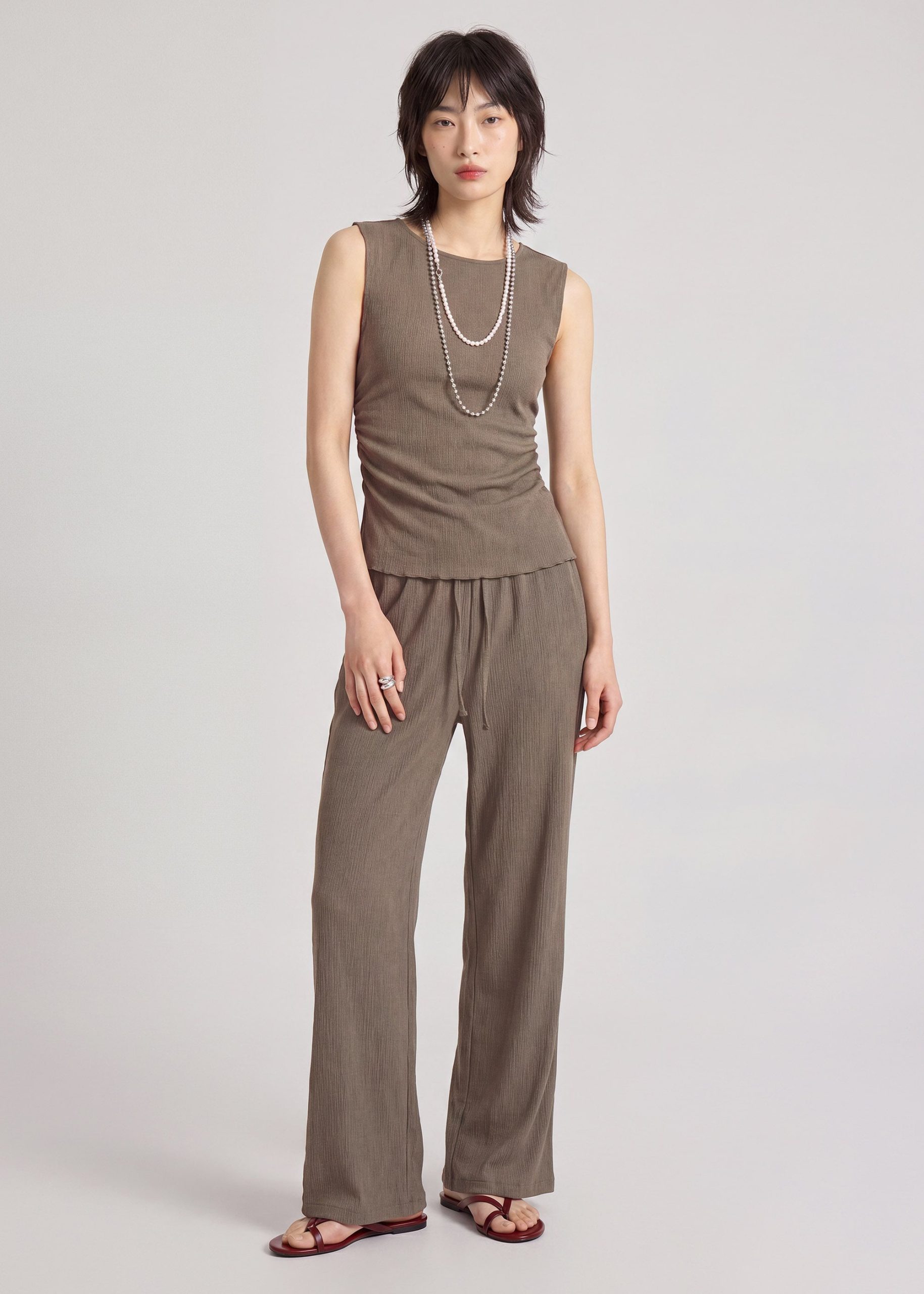 Crinkled Jersey Tank - Image 18
