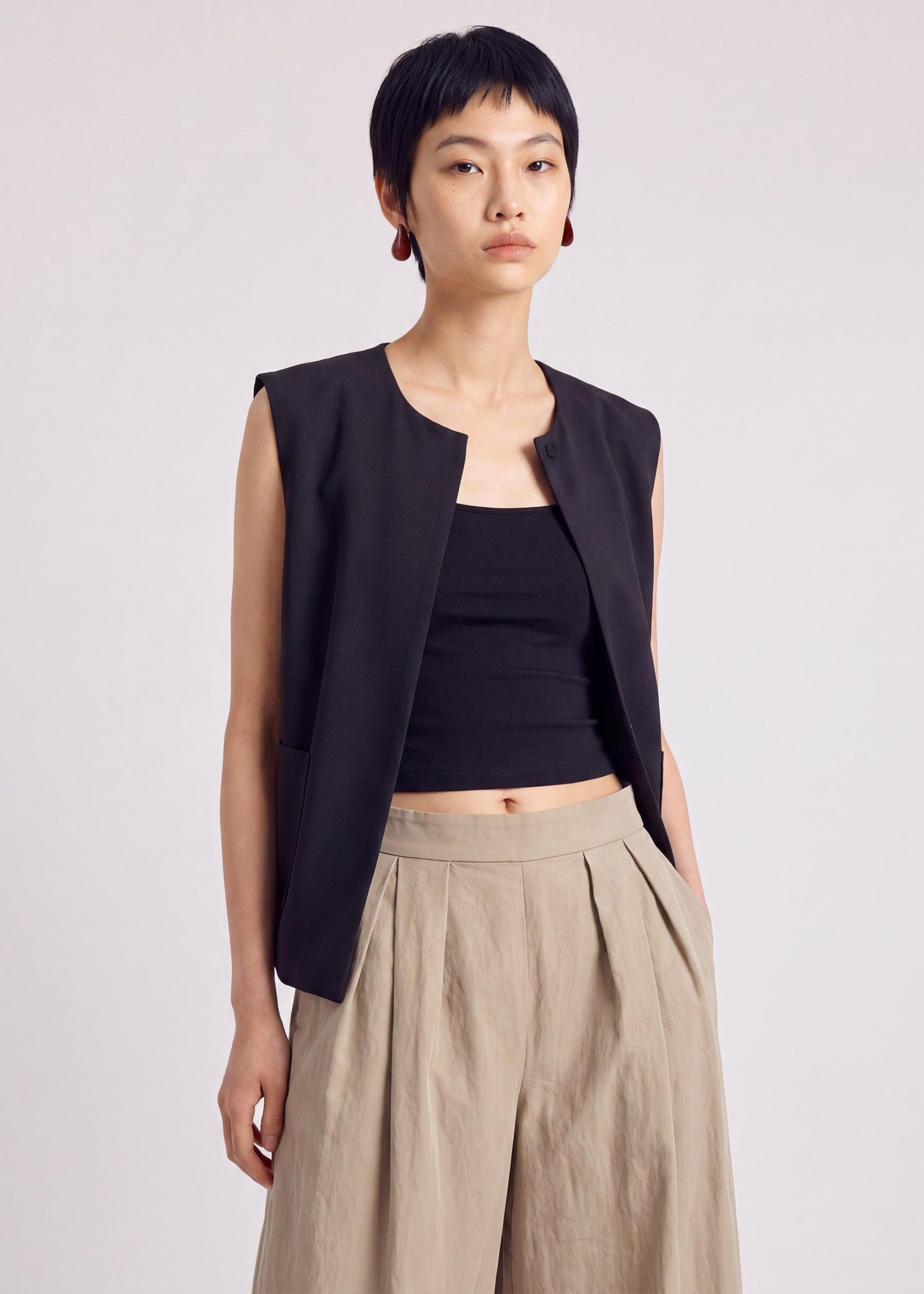 Relaxed Boxy Vest - Image 2