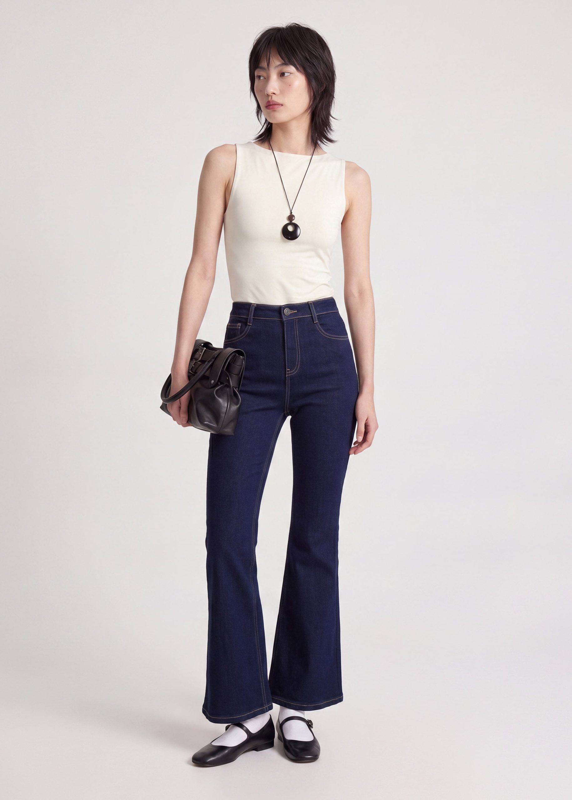 Addison Leggy??Kick Flare Jeans - Image 2