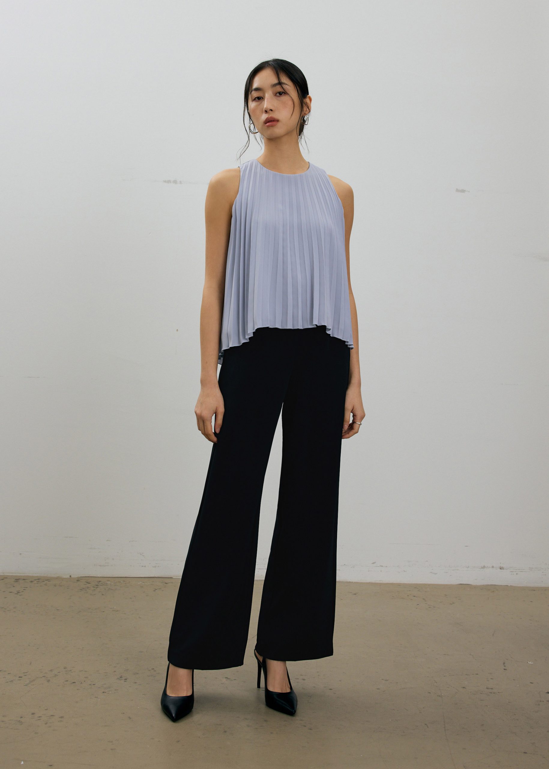 Wei Sunray Pleated Trapeze Shell Top - Image 16