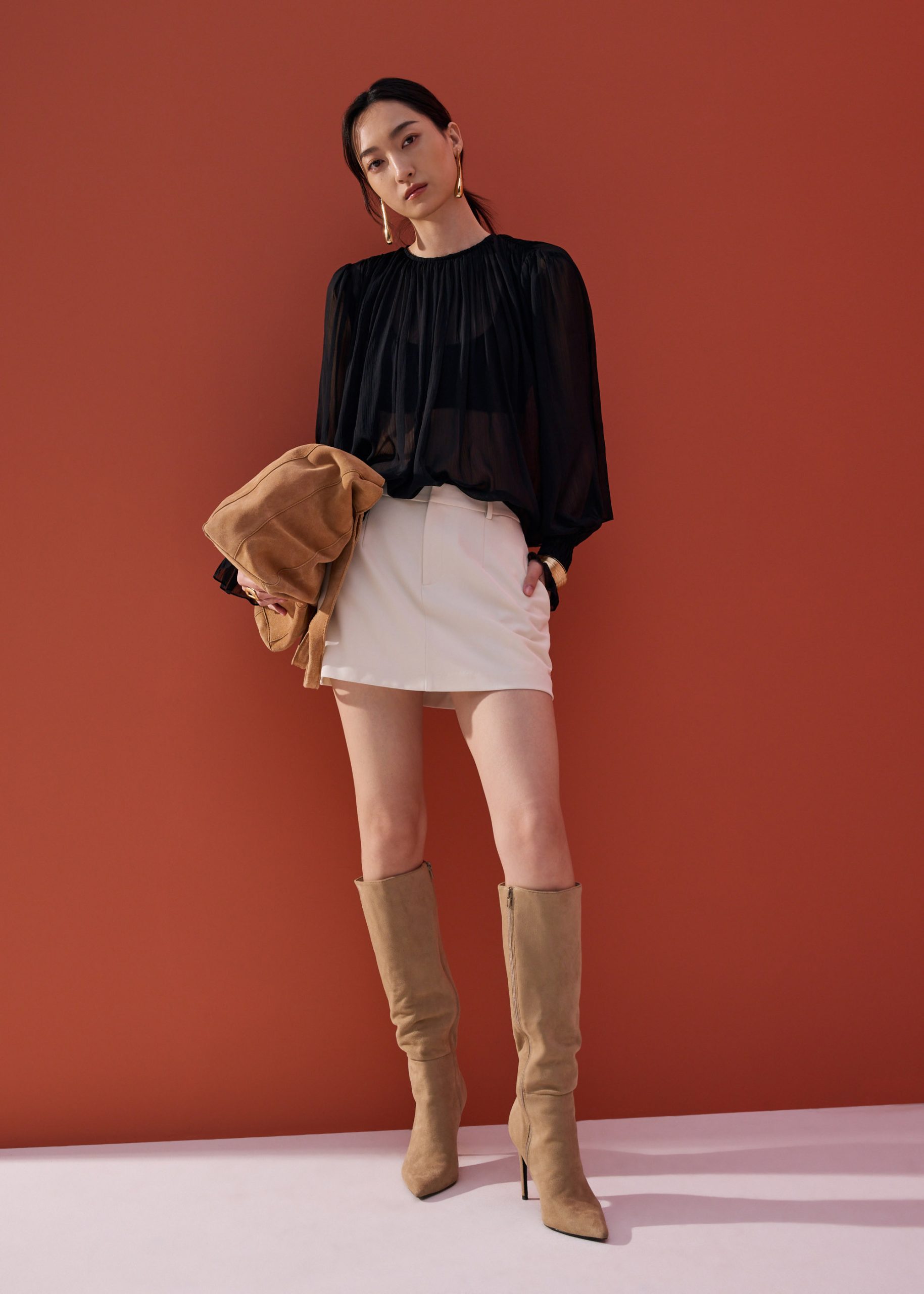 Sheer Poet Blouse - Image 3