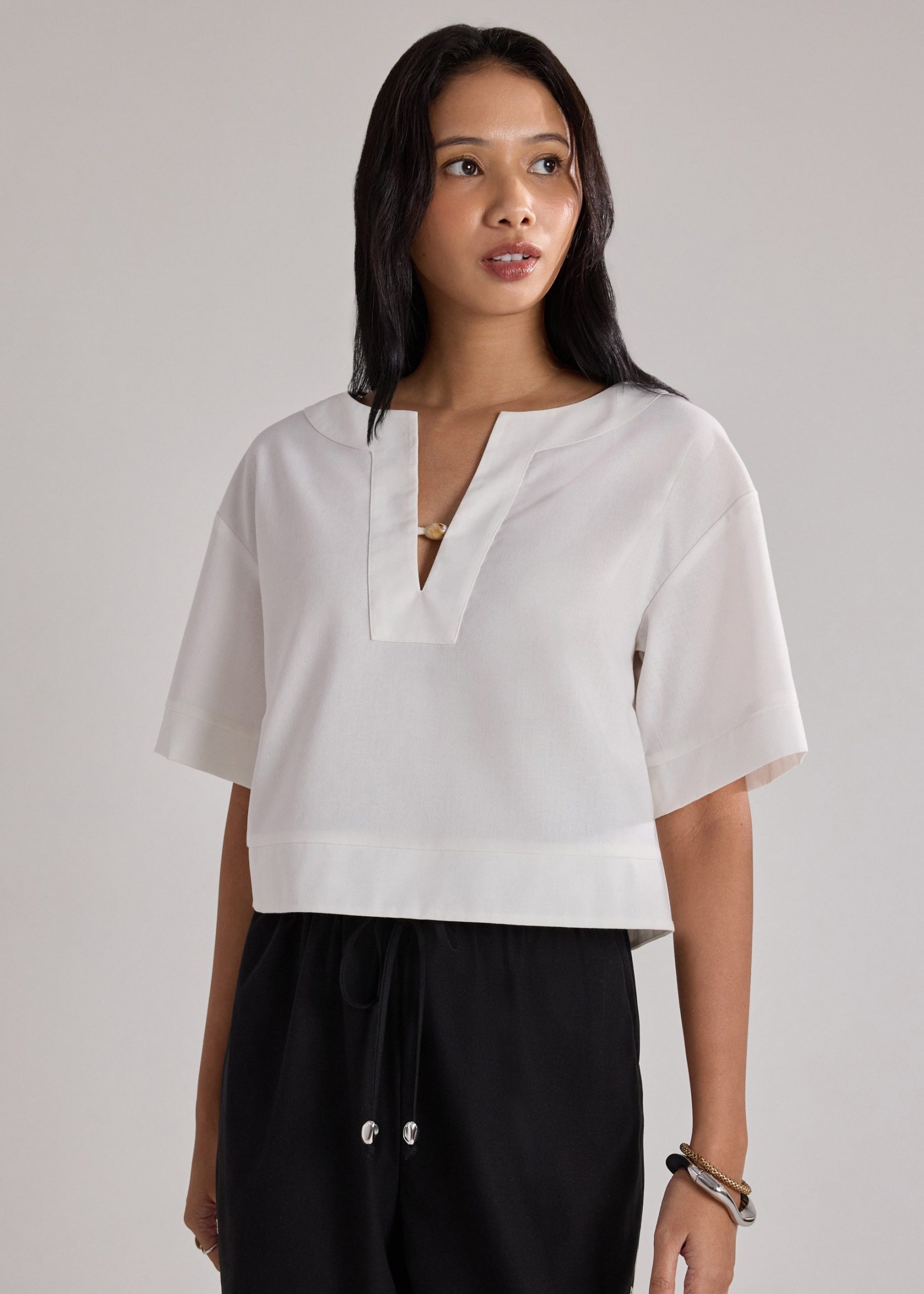 Coastal Bead Boxy Top - Image 3