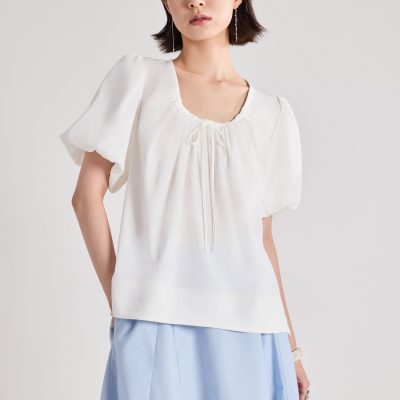 Celia Seersucker Top