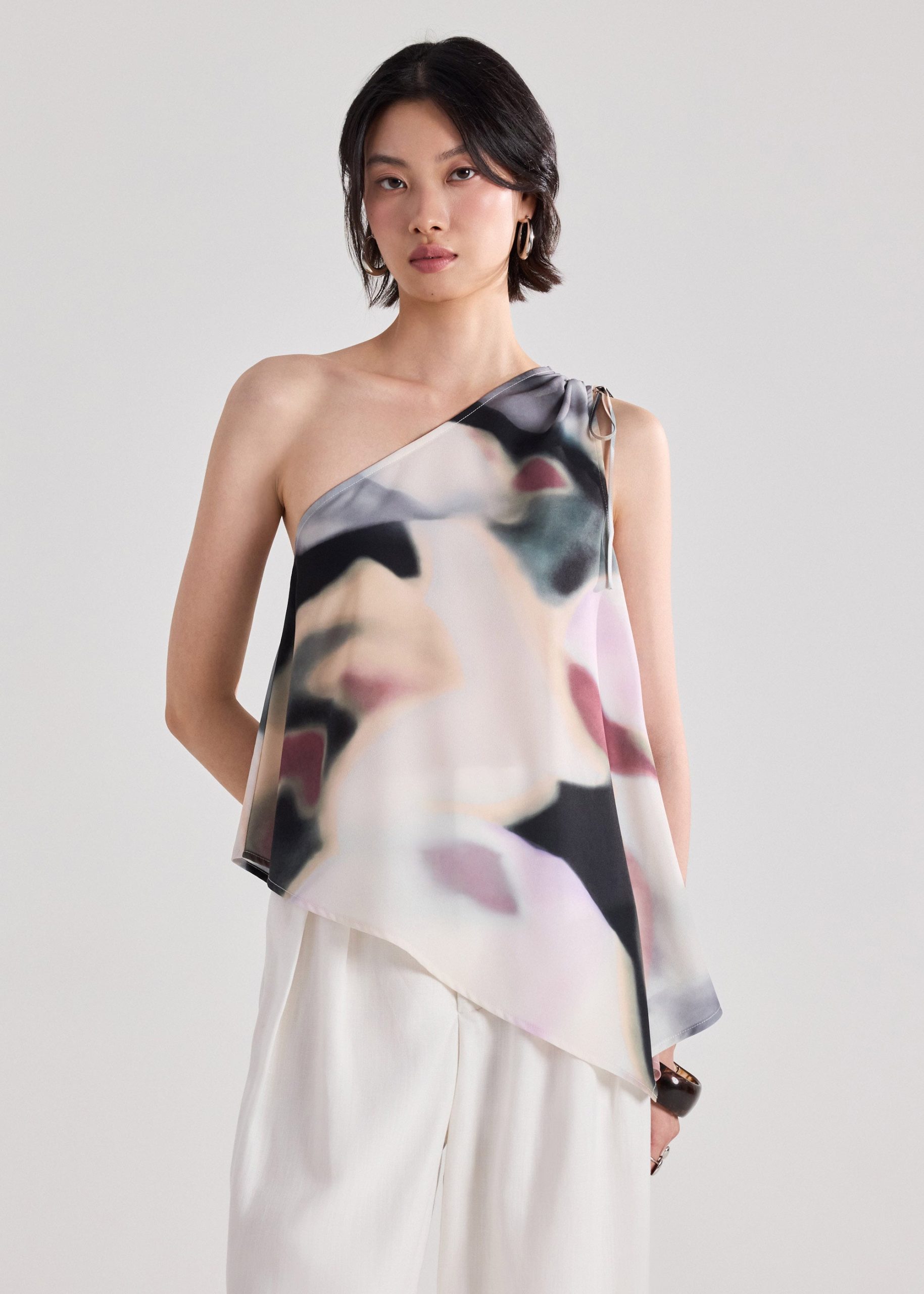 Printed Toga Top