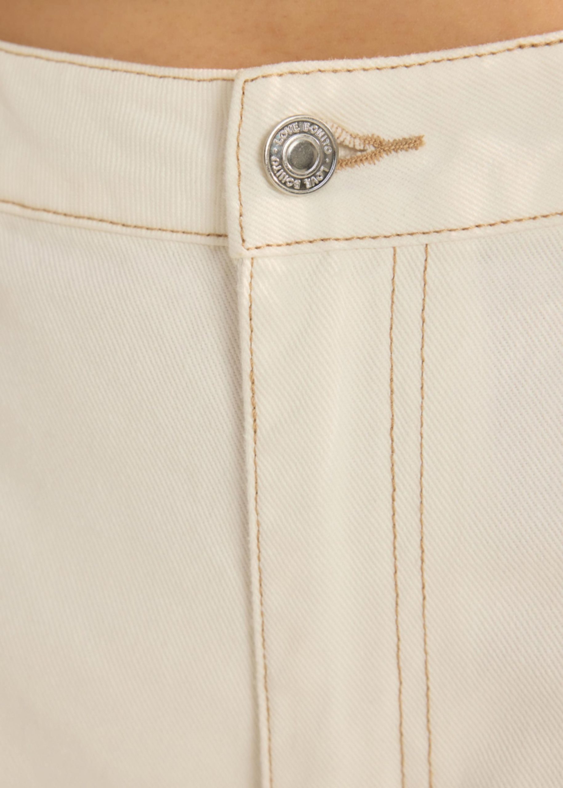 Leggy??Denim Panelled Wide Leg Jeans - Image 4