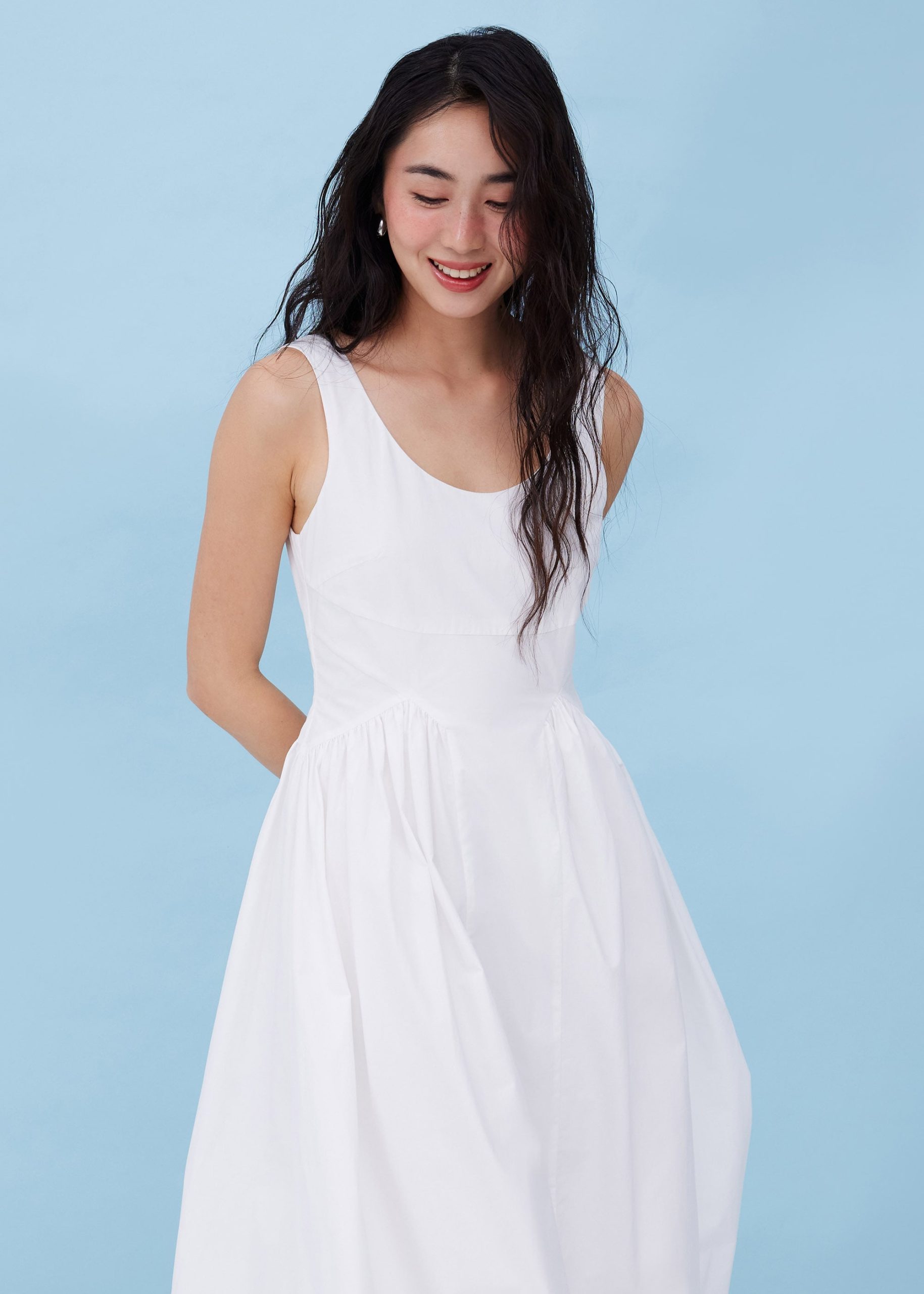 Cotton Fit & Flare Dress - Image 24
