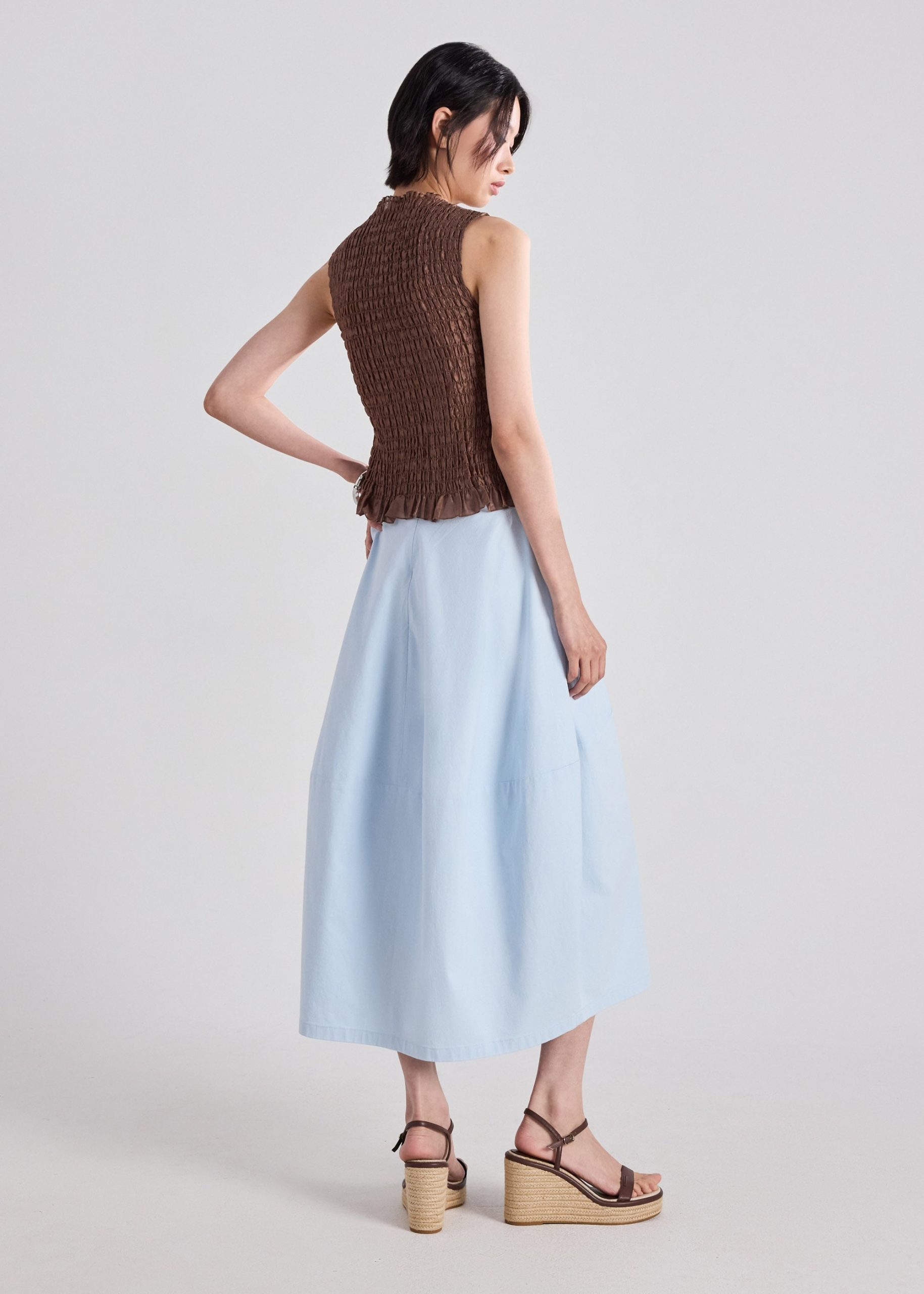 Lyocell Smocked Top - Image 10