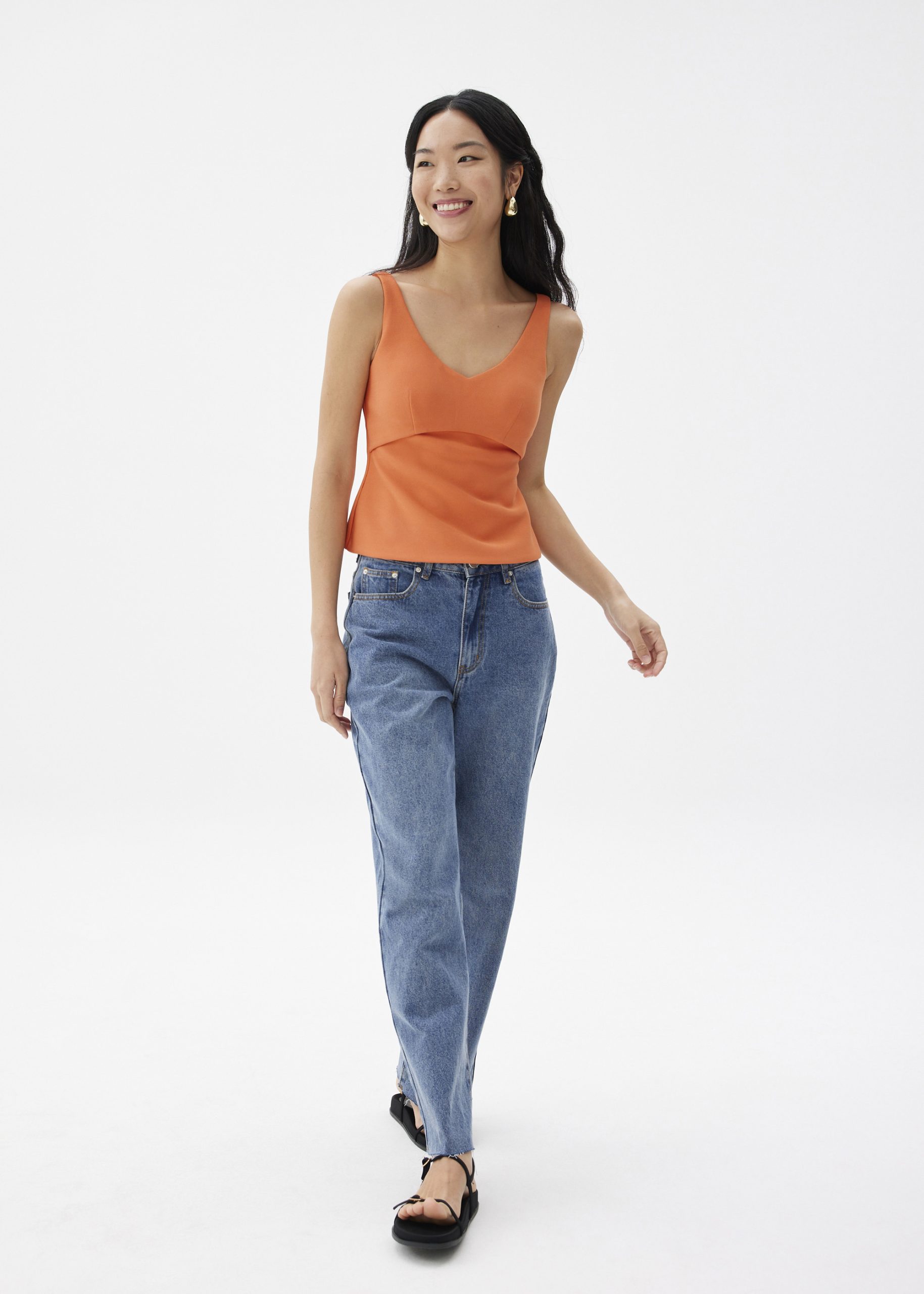 BraFree by LB Natalia Scoop Neck Fitted Top - Image 19