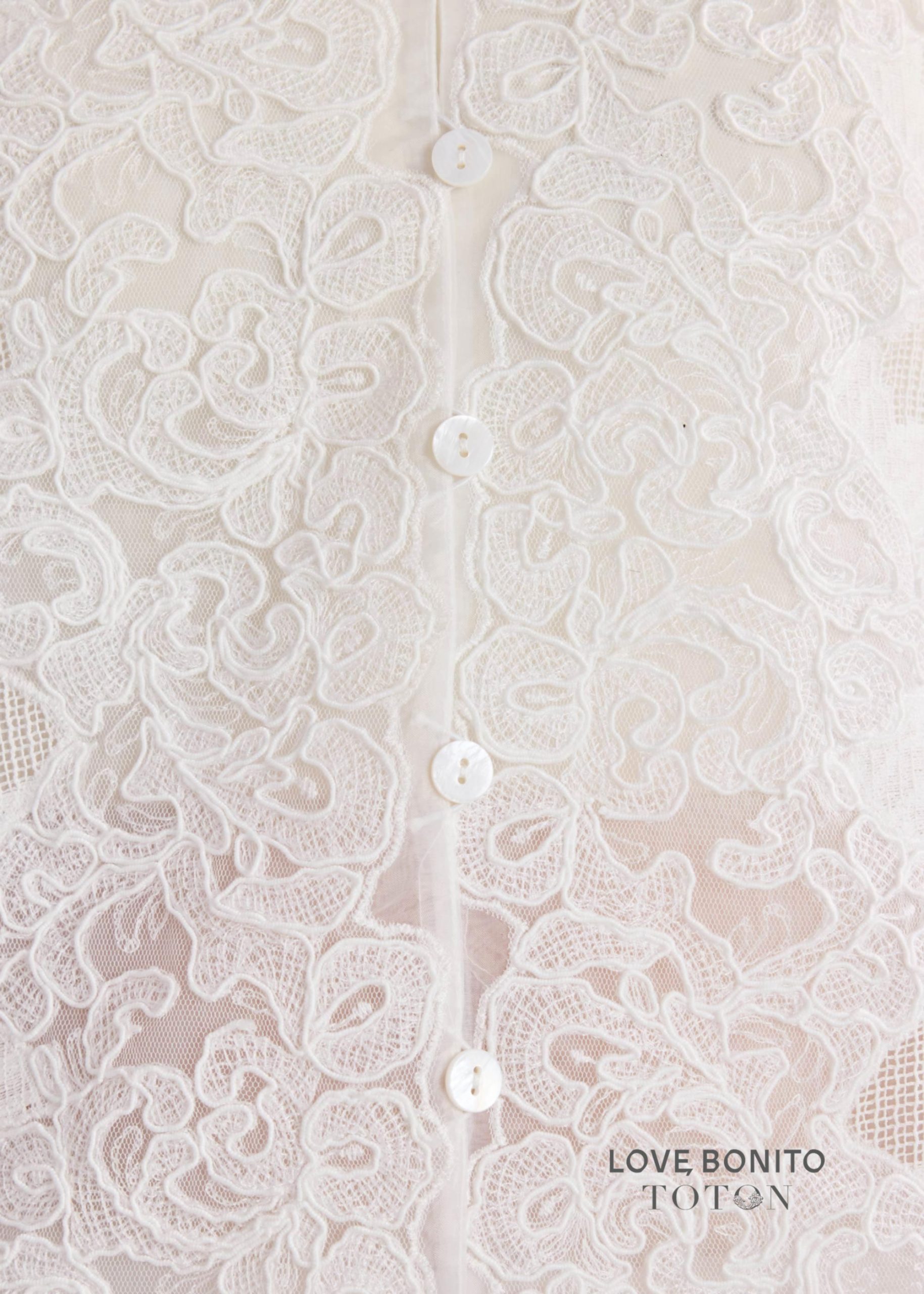 Love, Bonito x TOTON Lace Kebaya Vest - Image 14