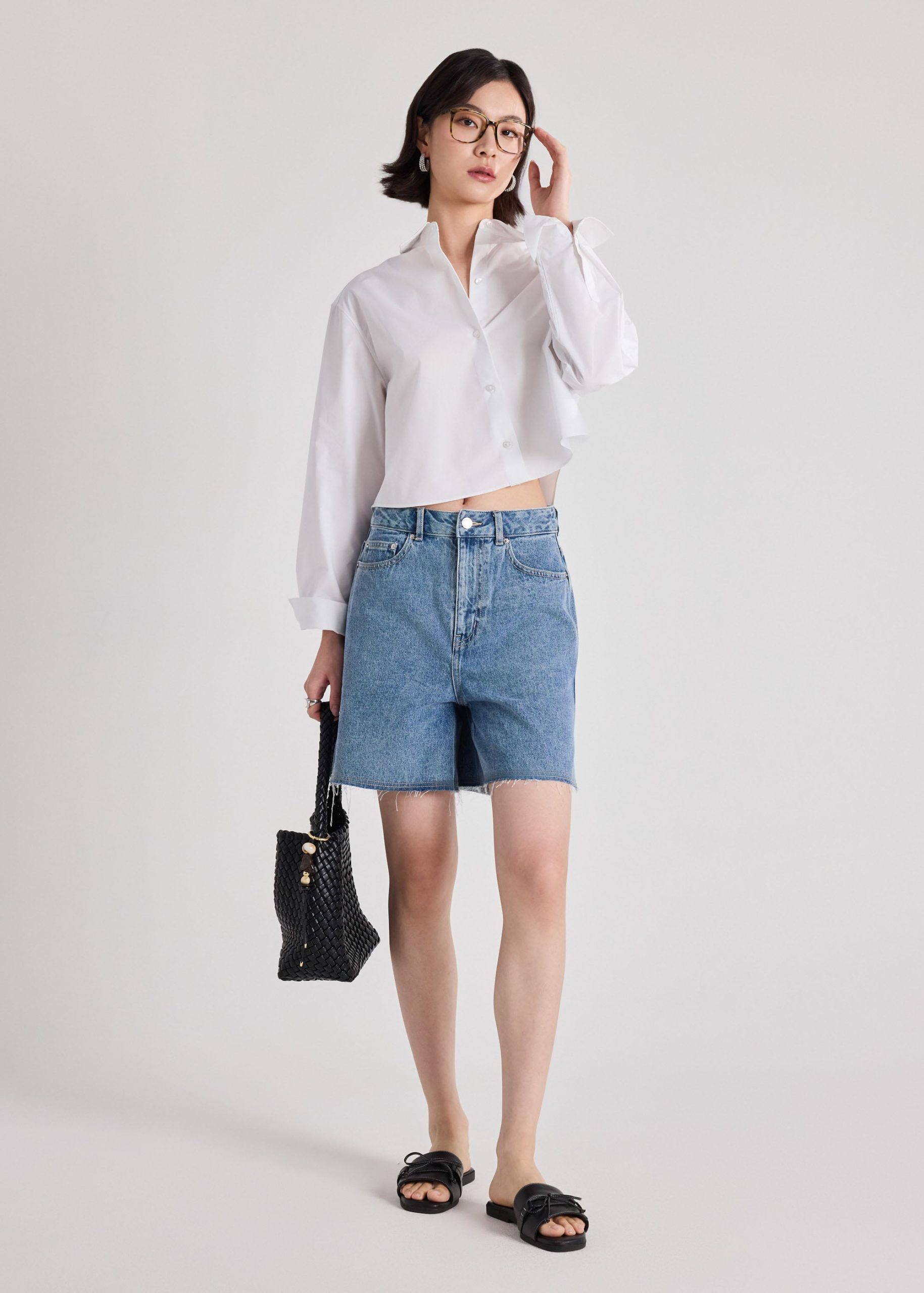 Riley RuchedReady® Crop Shirt - Image 8