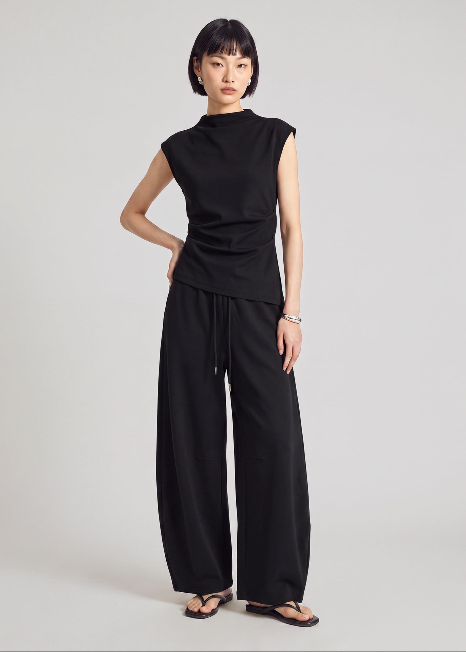 Leggy??Neoprene Barrel Pants - Image 2