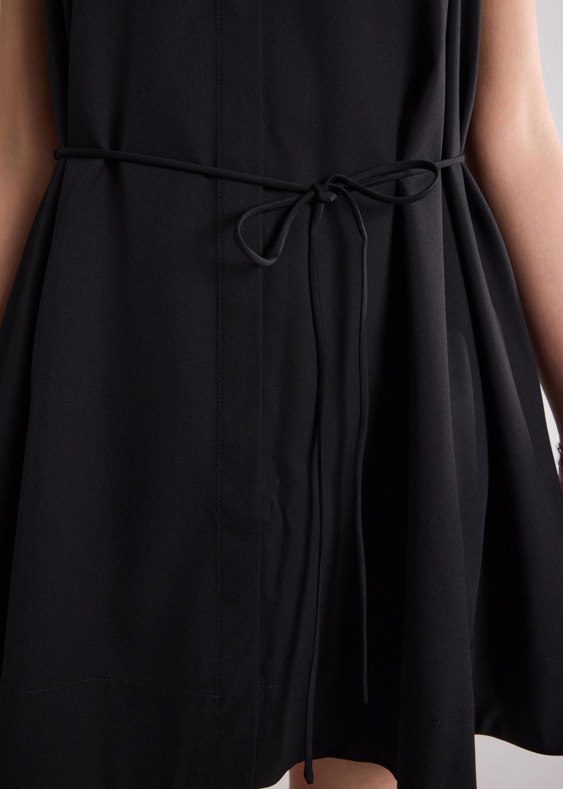 Poplin Ruched Dress - Image 5
