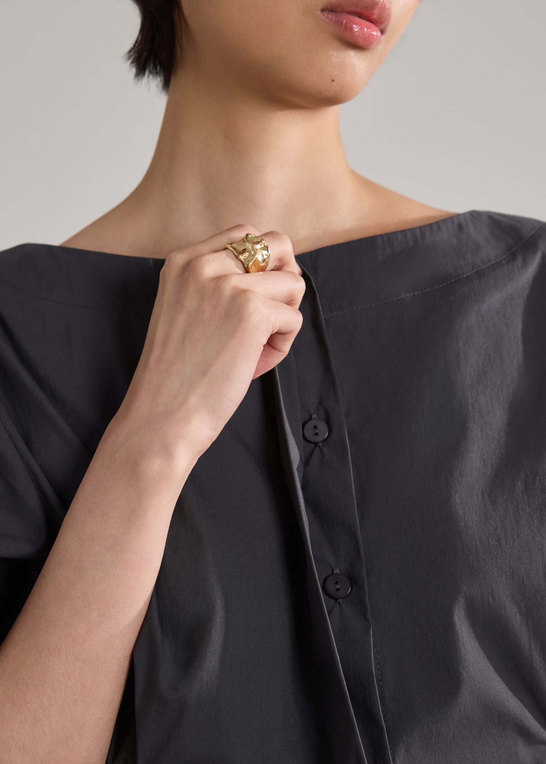 RuchedReady® Cotton Fitted Top - Image 11