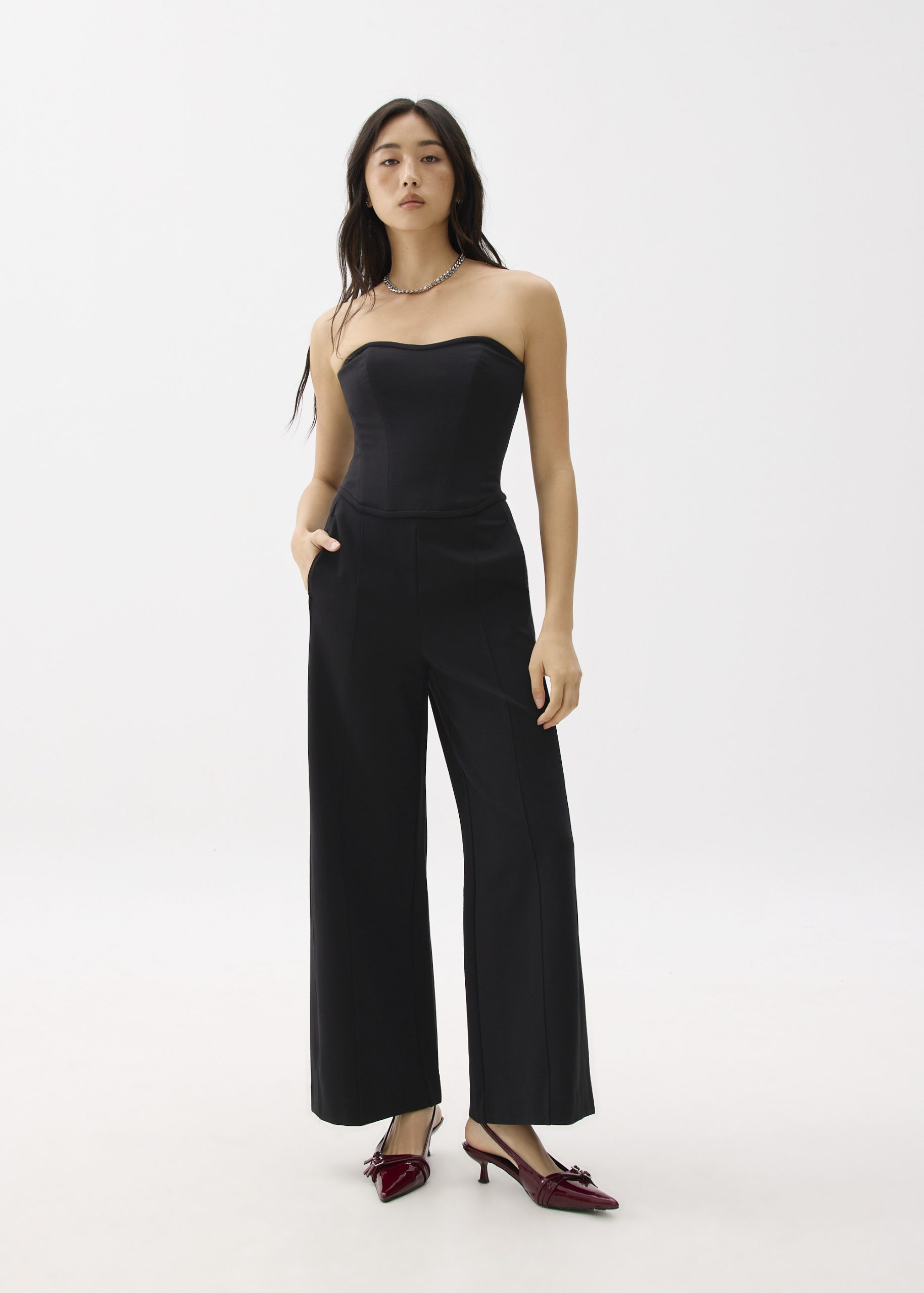 Lia Crop Bustier Top - Image 3
