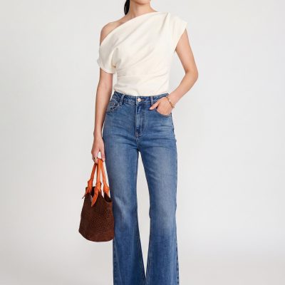PETITE Addison Leggy??Kick Flare Jeans