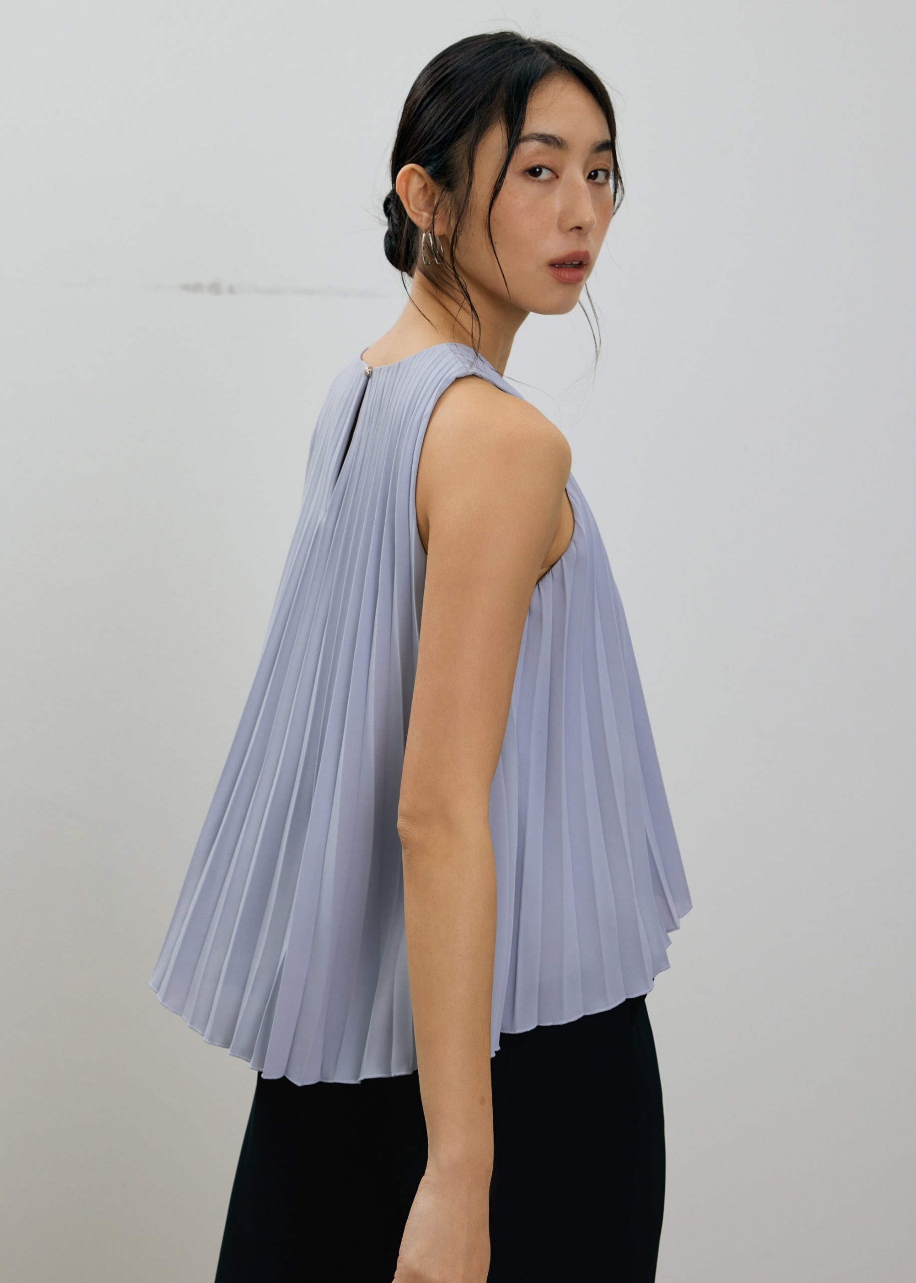 Wei Sunray Pleated Trapeze Shell Top - Image 19