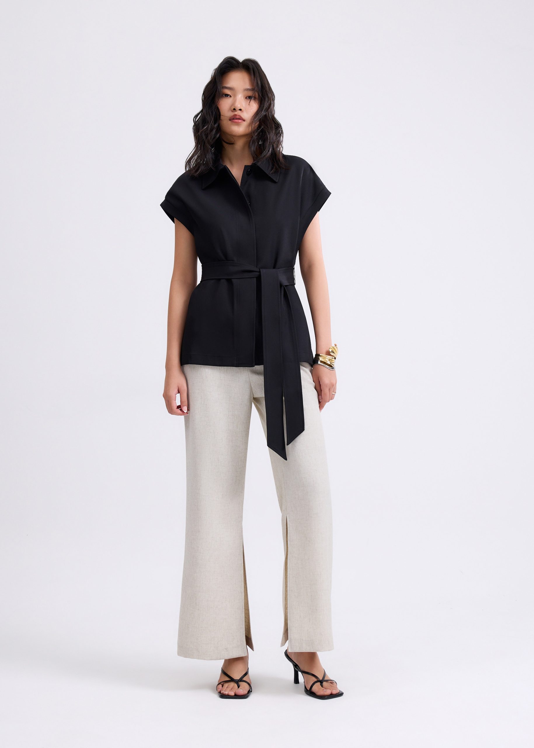 Leggy??Amarantha High Waist Straight Leg Pants - Image 12