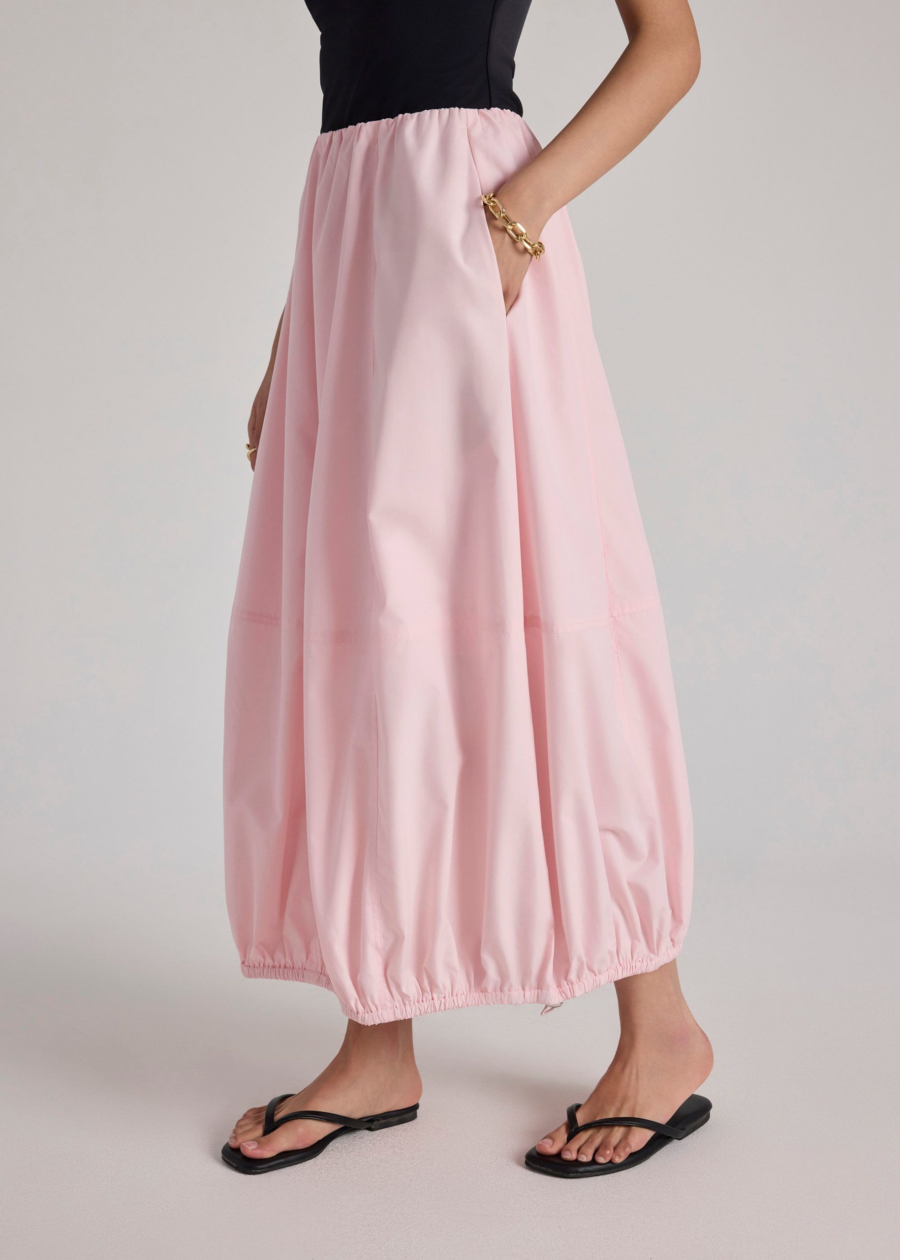 Toggle Hem Cocoon Skirt - Image 8