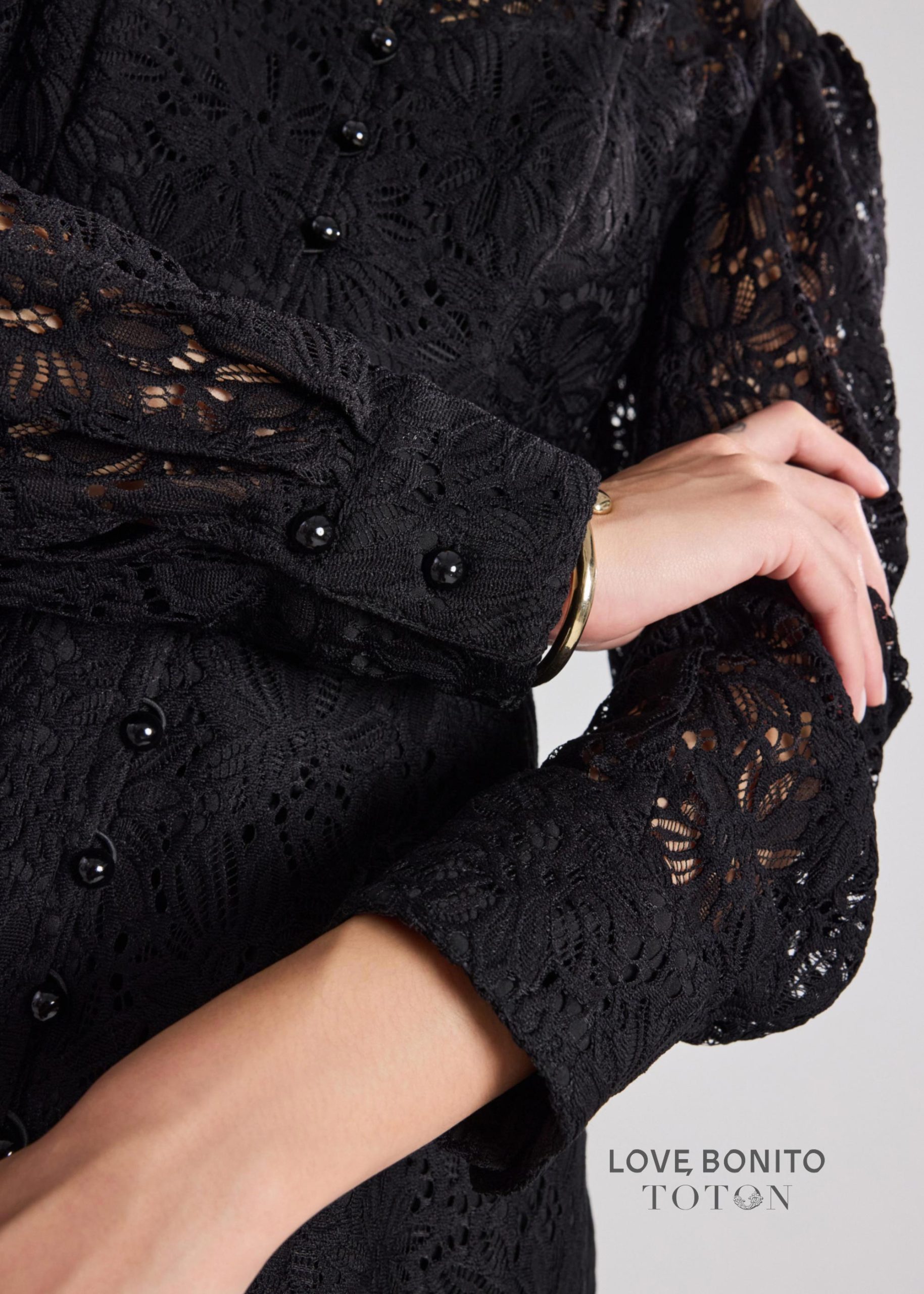 Love, Bonito x TOTON RuchedReady® Lace Kebaya Top - Image 5