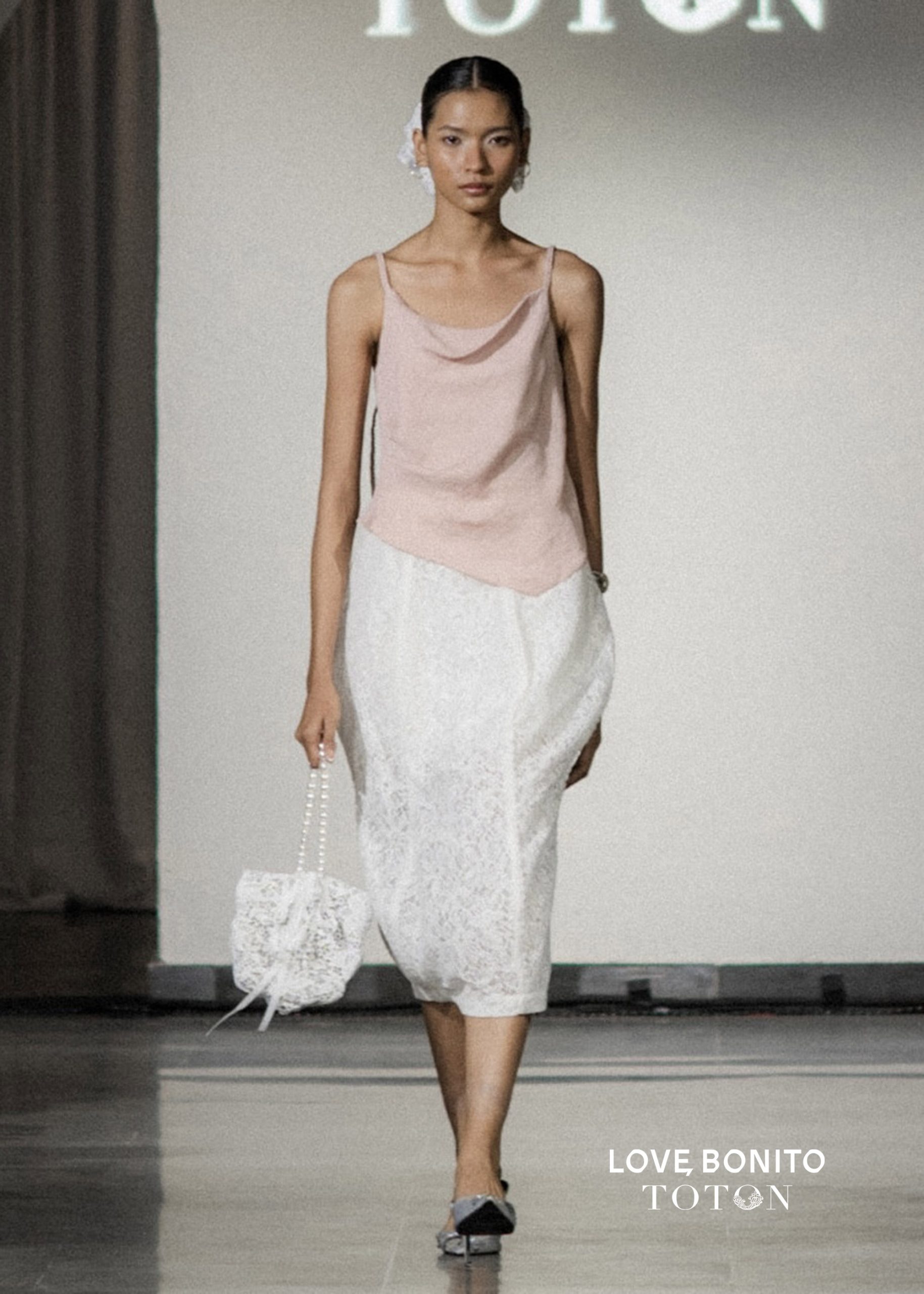 Love, Bonito x TOTON Lace Cocoon Skirt - Image 17