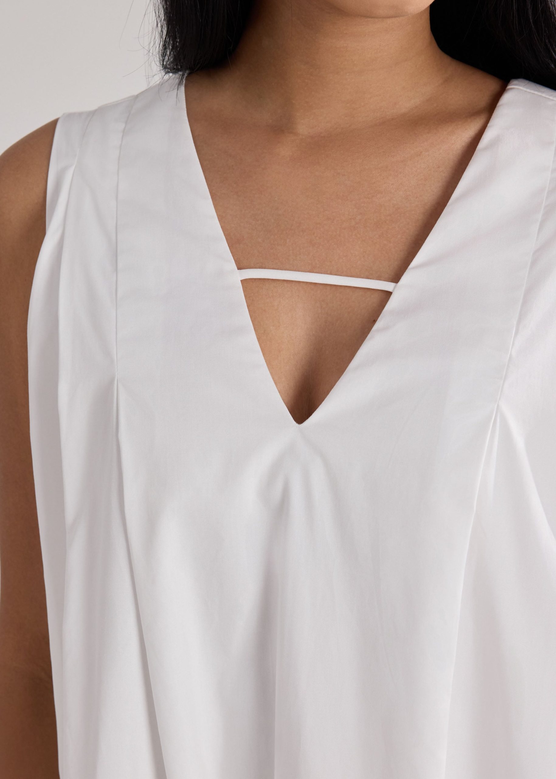 Cotton Trapeze Dress - Image 7