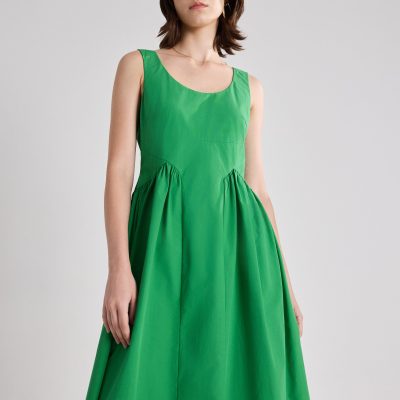 Cotton Fit & Flare Dress