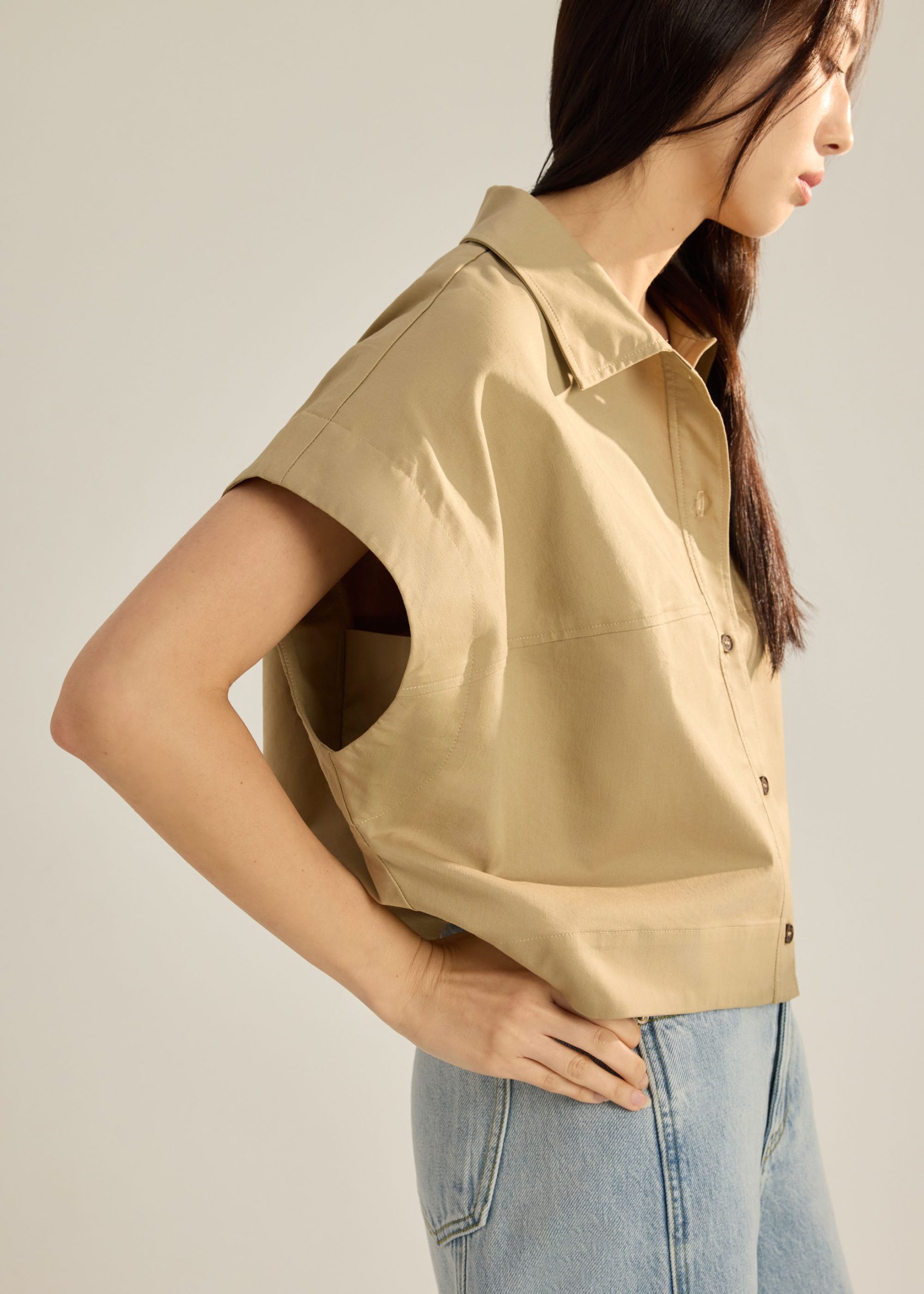 Oversized Button Down Shirt - Image 10